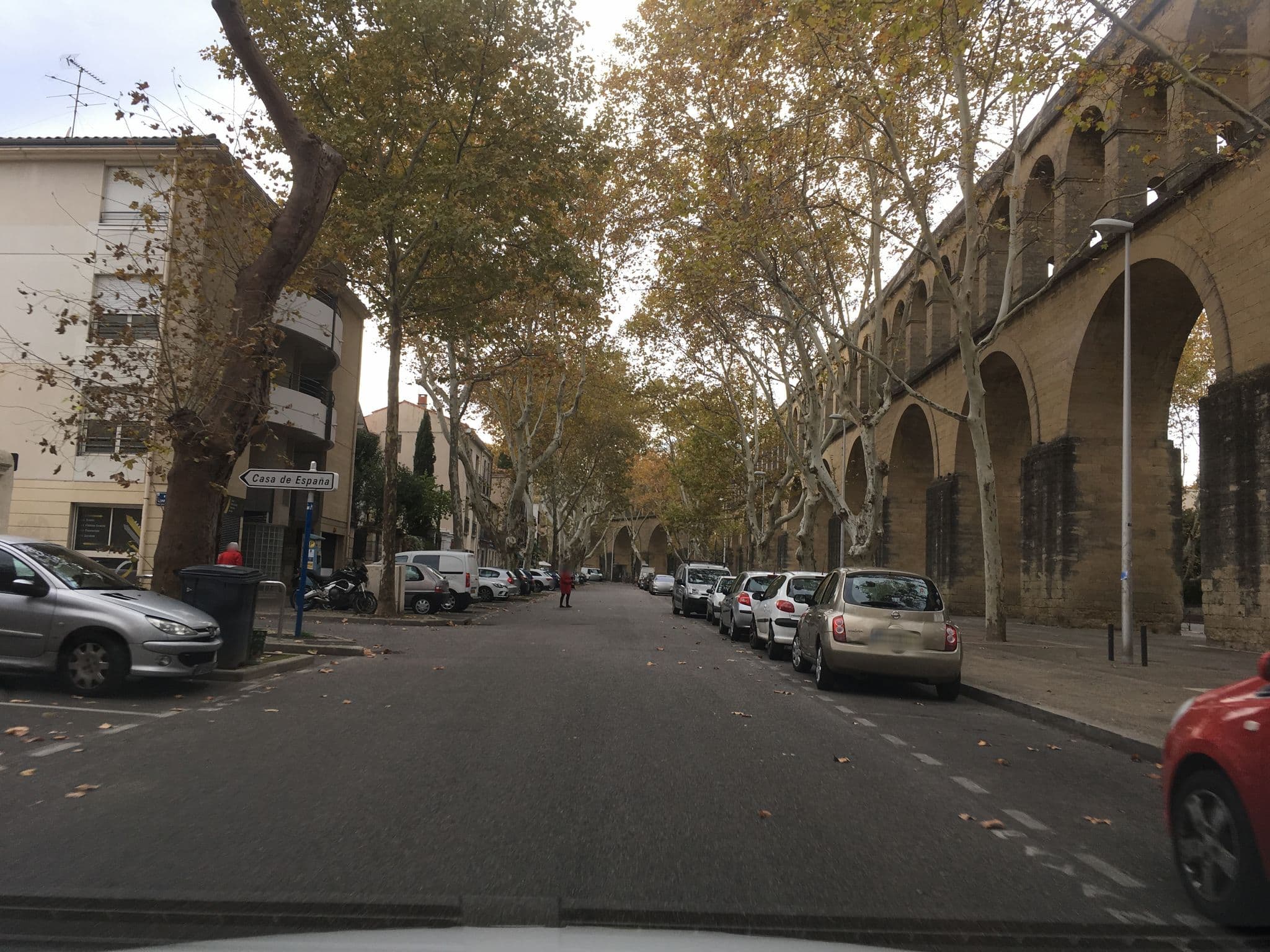 Street view near Hôtel des Arceaux 3 étoiles, Montpellier — © mappy_sa (CC BY-SA · Mapillary)