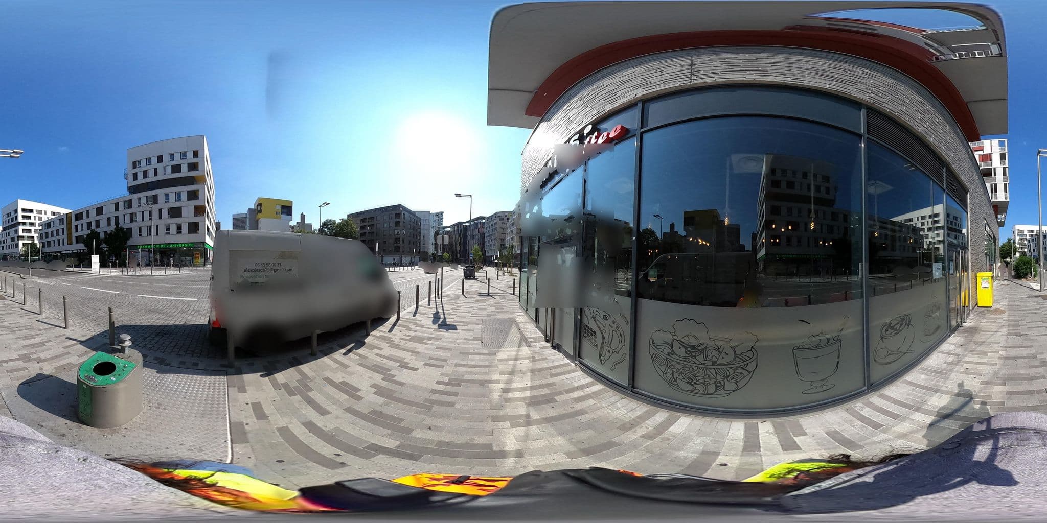 Street view near Estudines, Nanterre — © nlehuby (CC BY-SA · Mapillary)