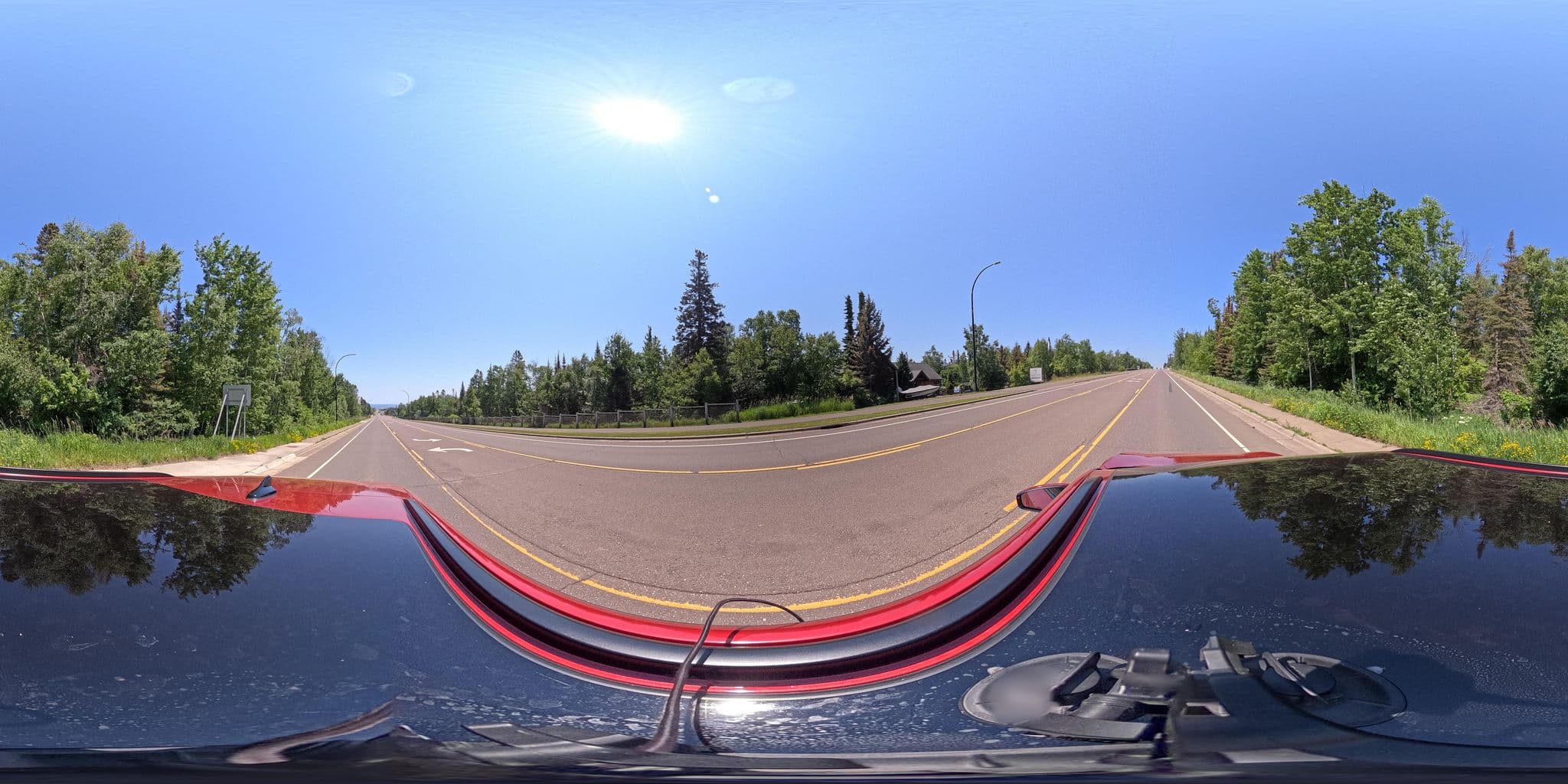 Street view near Nelson's Traveler's Rest, Grand Marais — © quickness805 (CC BY-SA · Mapillary)