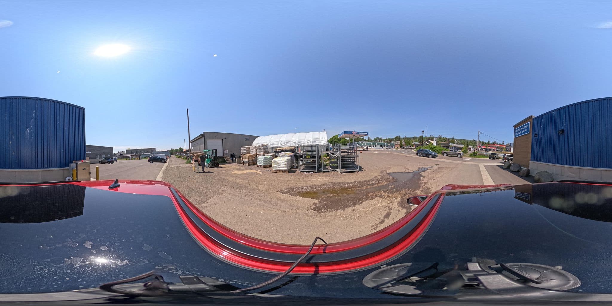 Street view near Grand Marais Gateway Lodge, Grand Marais — © quickness805 (CC BY-SA · Mapillary)