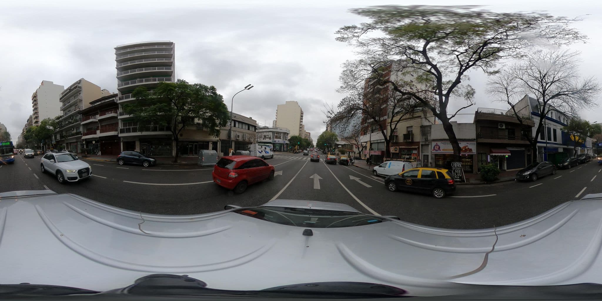 Street view near Hotel Familiar, Boedo — © kaartcam (CC BY-SA · Mapillary)