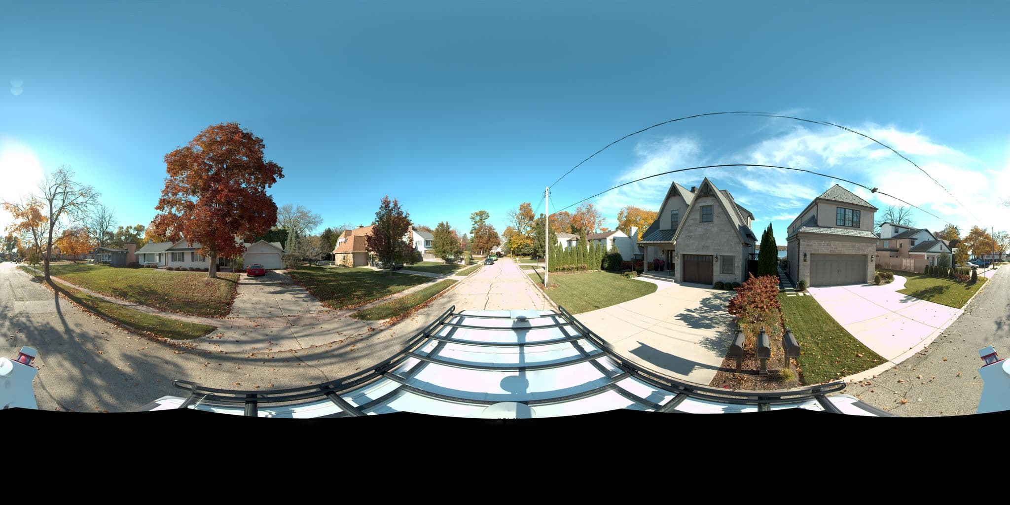 Street view near Reuters Lakehouse, Lake Geneva — © GIS_ISG (CC BY-SA · Mapillary)