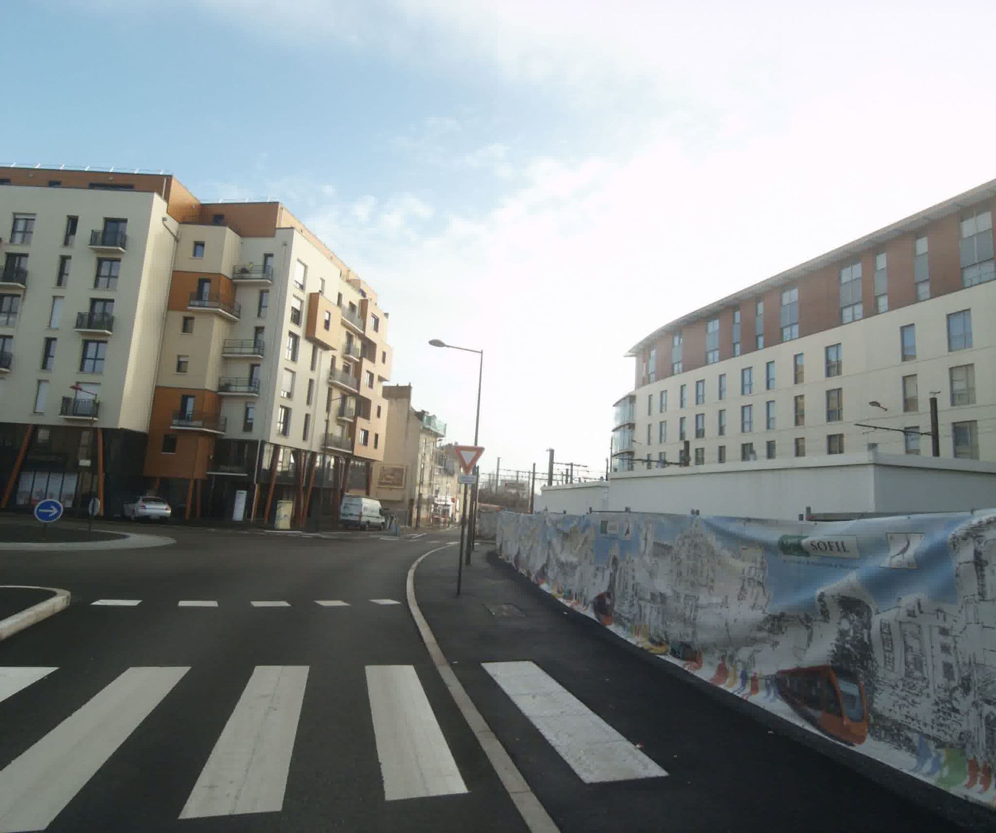 Street view near Apart'city, Le Mans — © sogefi (CC BY-SA · Mapillary)