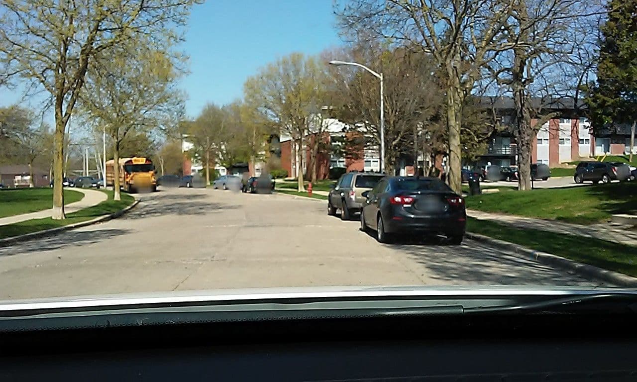 Street view near Pool Duty, Greenfield — © aqua01 (CC BY-SA · Mapillary)