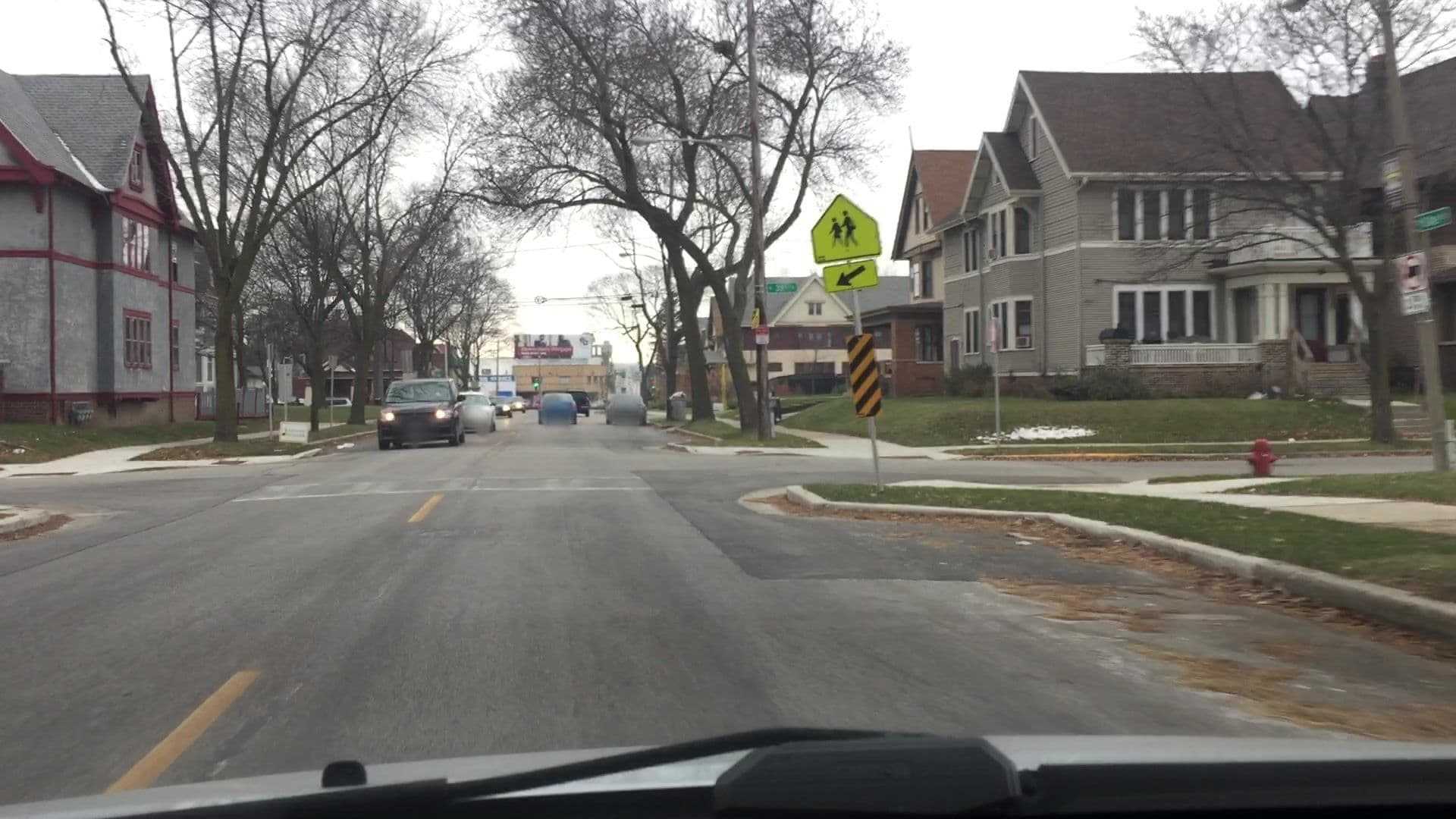 Street view near The Crazy House, West Milwaukee — © lvl5 (CC BY-SA · Mapillary)