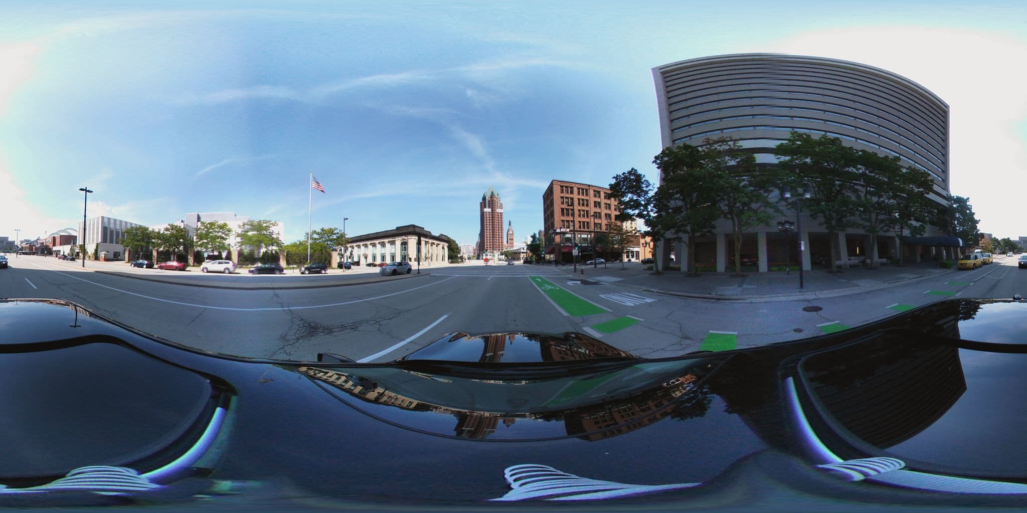 Street view near Regency Club - Hyatt VIP, Milwaukee — © cwmke (CC BY-SA · Mapillary)