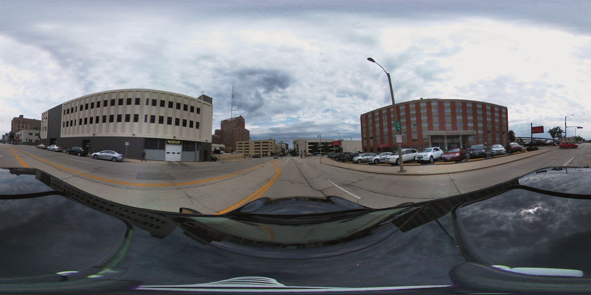 Street view near Ramada Milwaukee Downtown, Milwaukee — © cwmke (CC BY-SA · Mapillary)