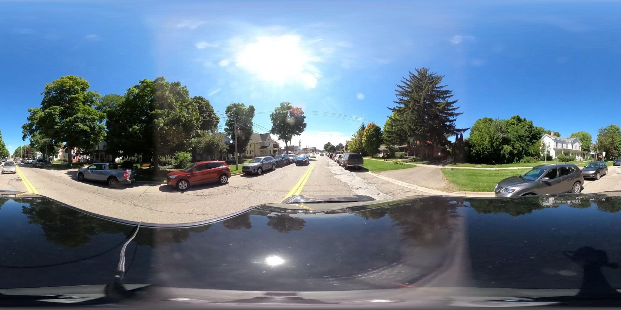 Street view near Baughman Manor Bed & Breakfast, Potterville — © treestryder (CC BY-SA · Mapillary)