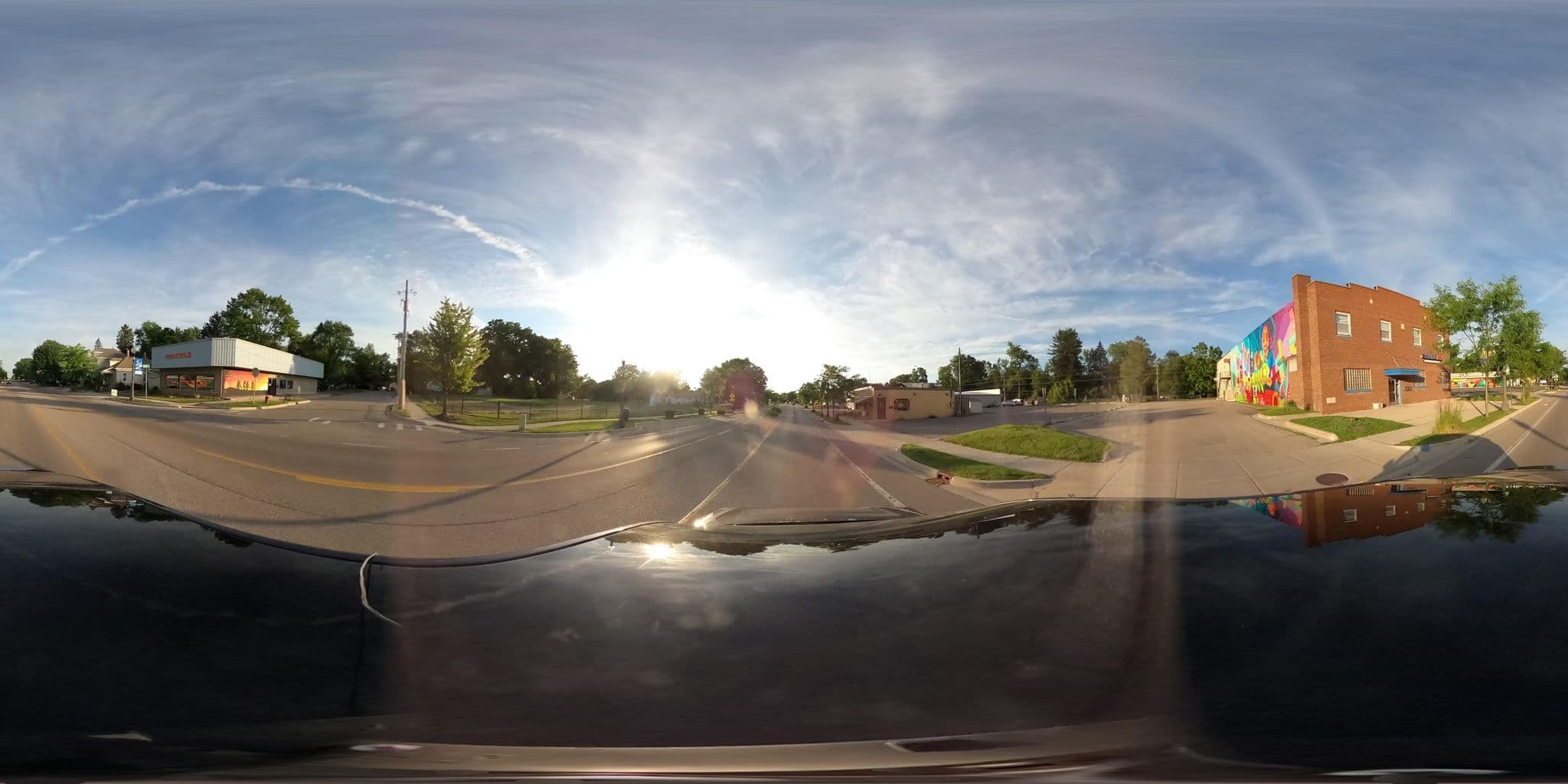 Street view near Happy's Inn Motel, Holt — © treestryder (CC BY-SA · Mapillary)