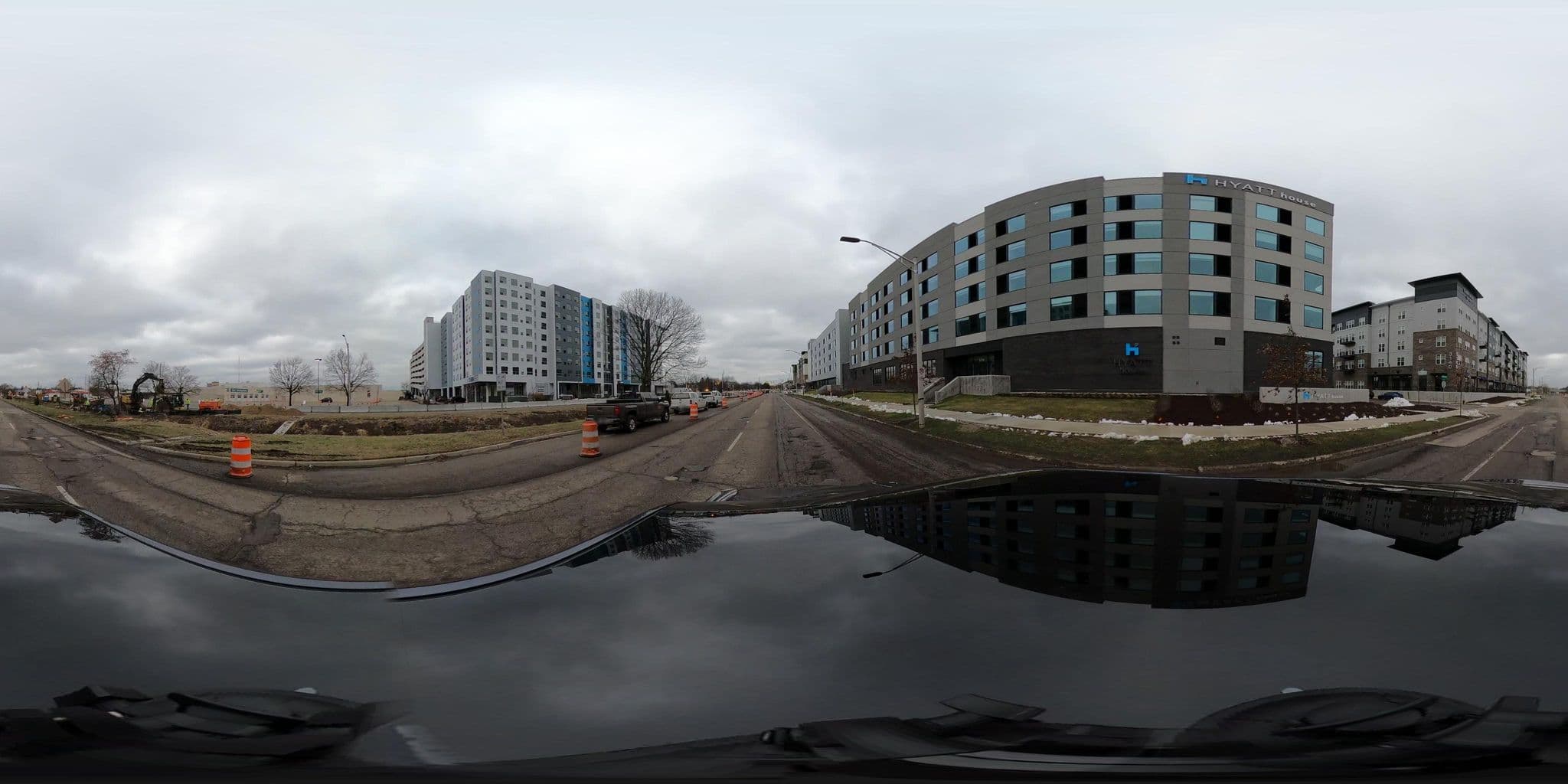 Street view near AC Hotel by Marriott Lansing University Area, East Lansing — © treestryder (CC BY-SA · Mapillary)