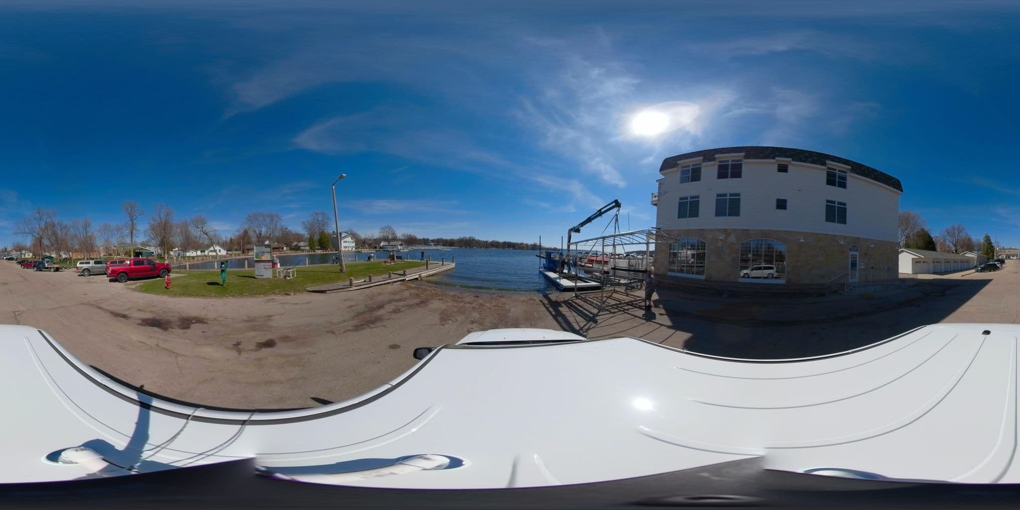 Street view near Green Lake Marina, Markesan — © greenline (CC BY-SA · Mapillary)