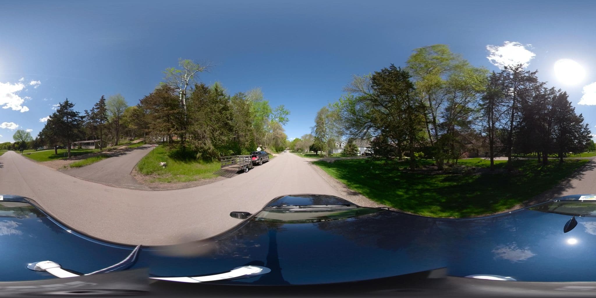 Street view near Copper Pond Lodge, Markesan — © greenline (CC BY-SA · Mapillary)