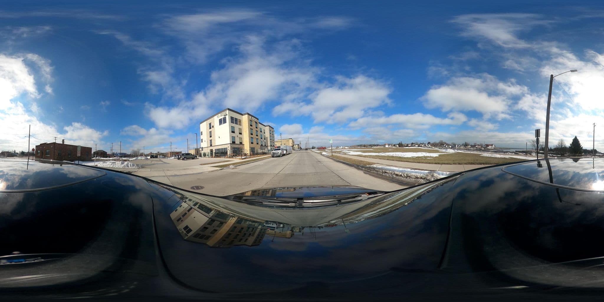 Street view near Cobblestone Hotel & Suites, Two Rivers — © theman (CC BY-SA · Mapillary)