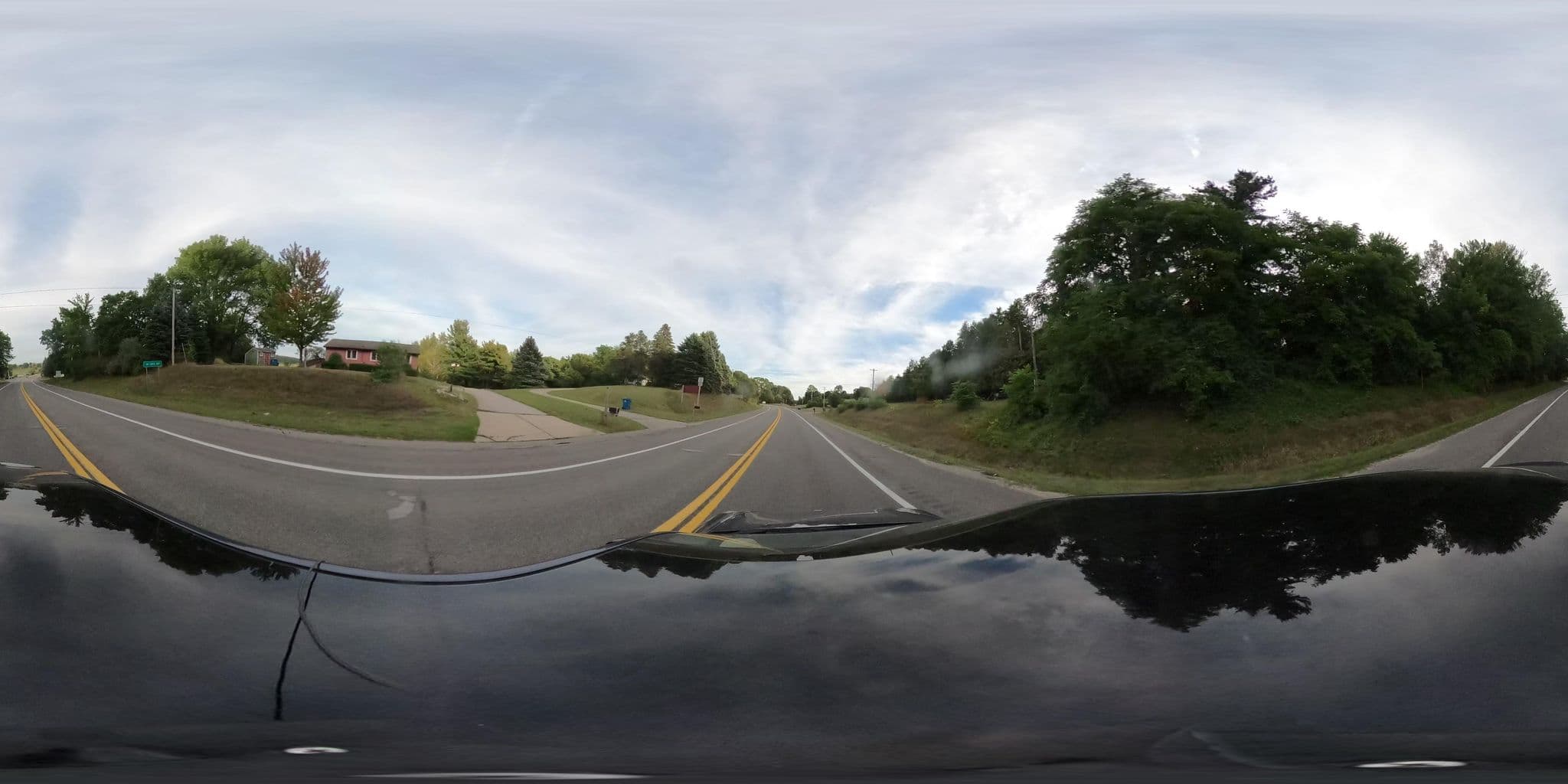 Street view near Cedar Ridge Cabins, Ludington — © treestryder (CC BY-SA · Mapillary)