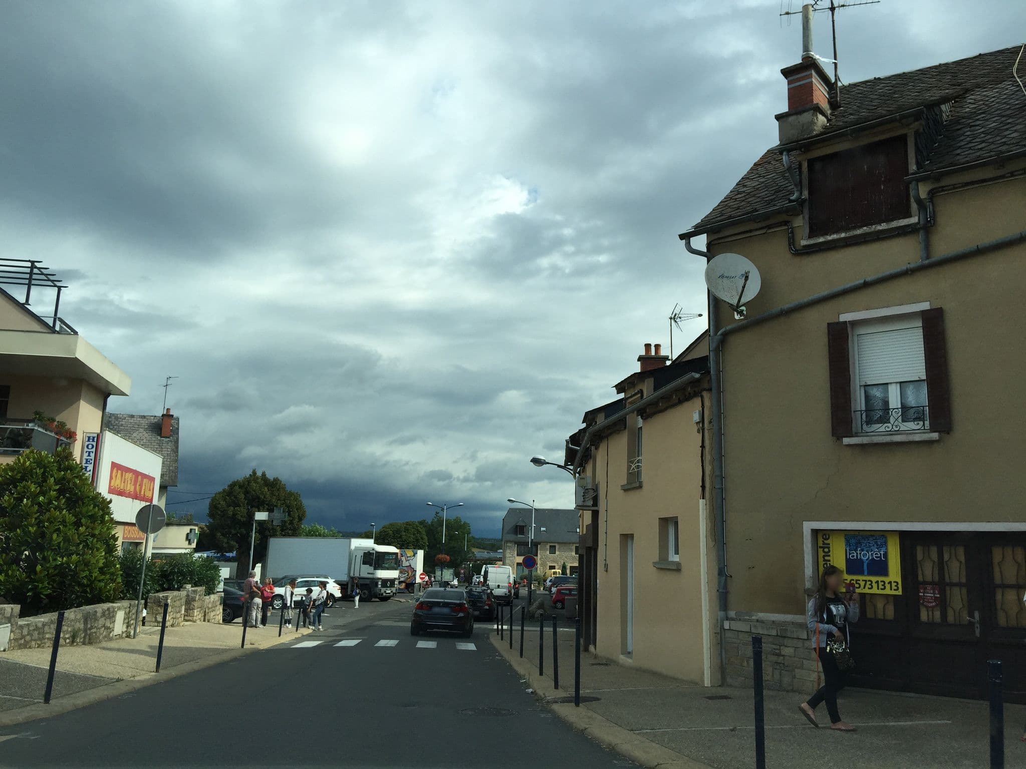 Street view near Hôtel Armony, Laissac — © geraldchatagnon (CC BY-SA · Mapillary)