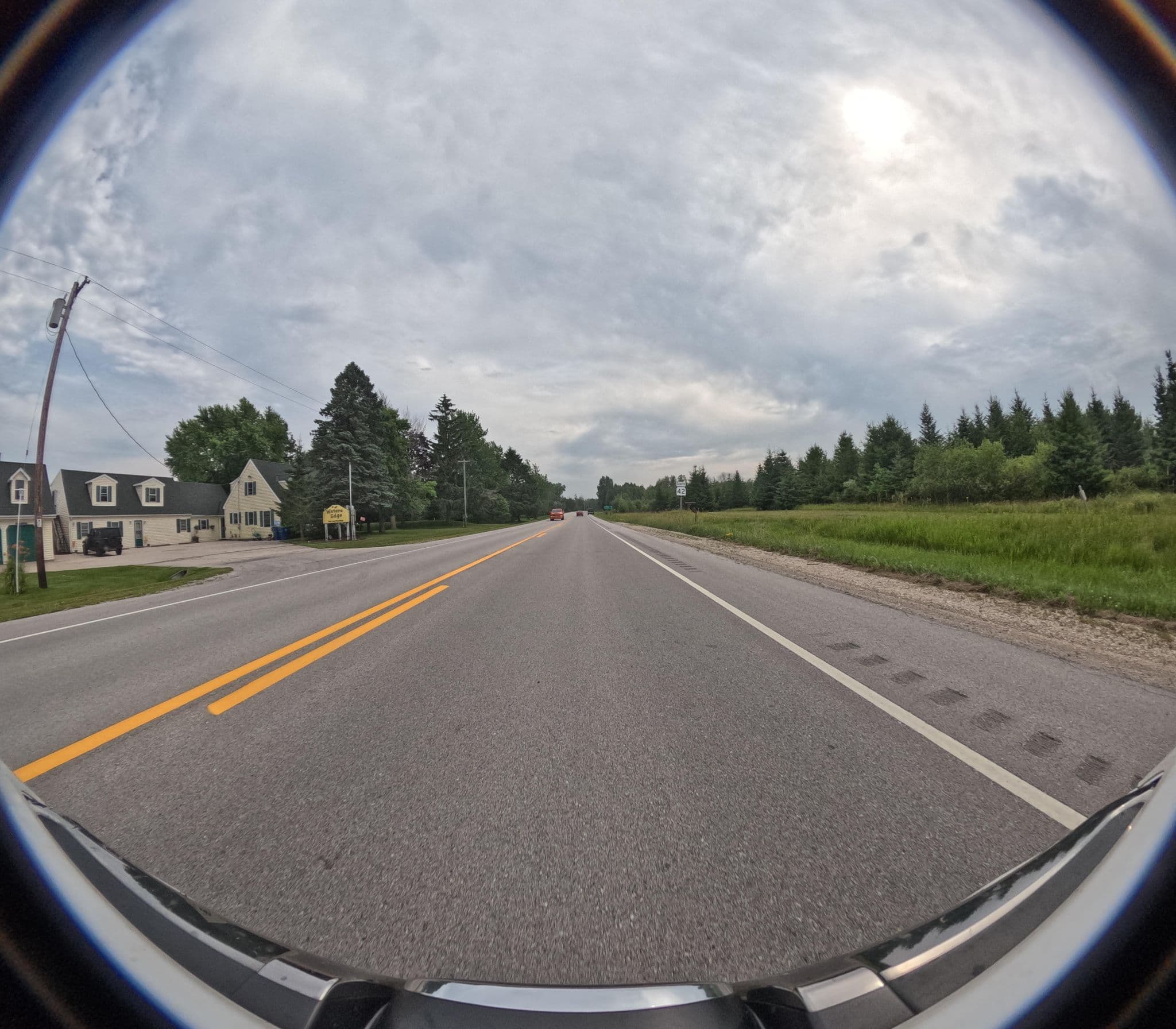 Street view near At the Water's Edge Bed & Breakfast, Algoma — © theman (CC BY-SA · Mapillary)