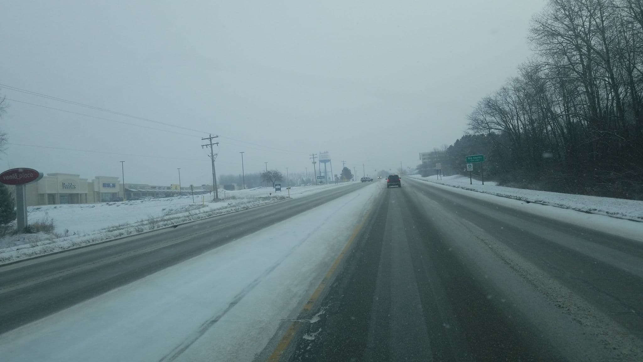 Street view near Big Rapids Inn, Big Rapids — © jbthemilker (CC BY-SA · Mapillary)