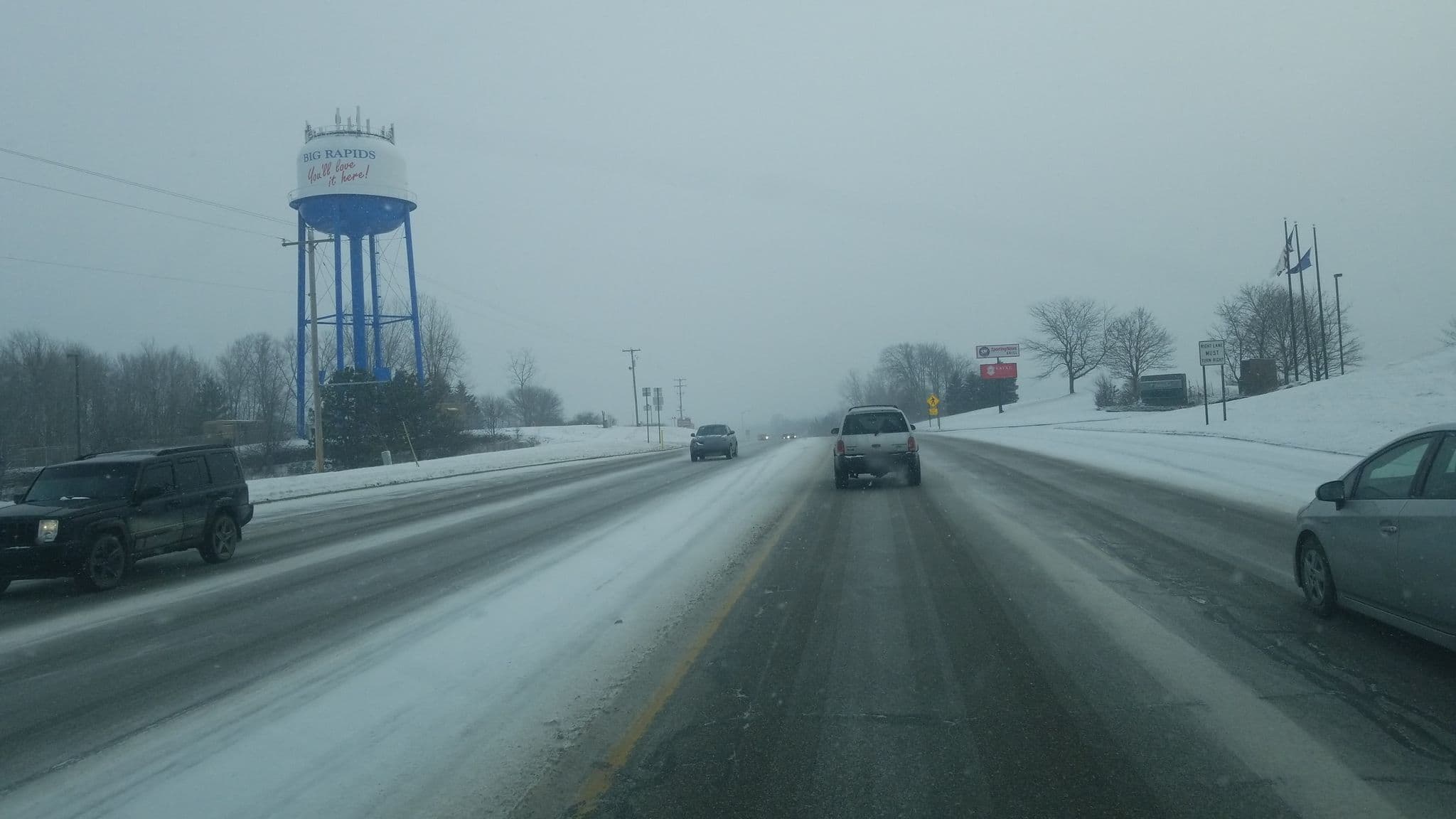 Street view near Holiday Inn Big Rapids, Big Rapids — © jbthemilker (CC BY-SA · Mapillary)