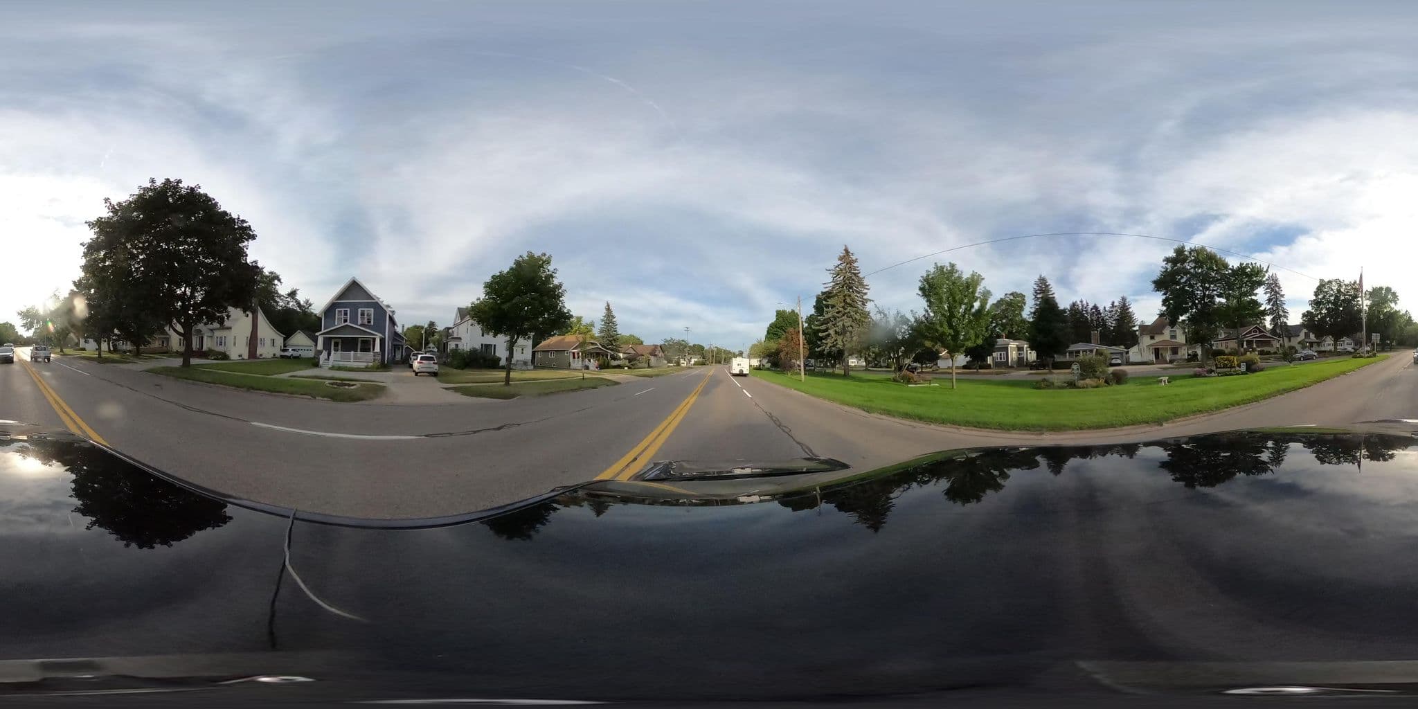 Street view near Sunburst Inn, Ludington — © treestryder (CC BY-SA · Mapillary)