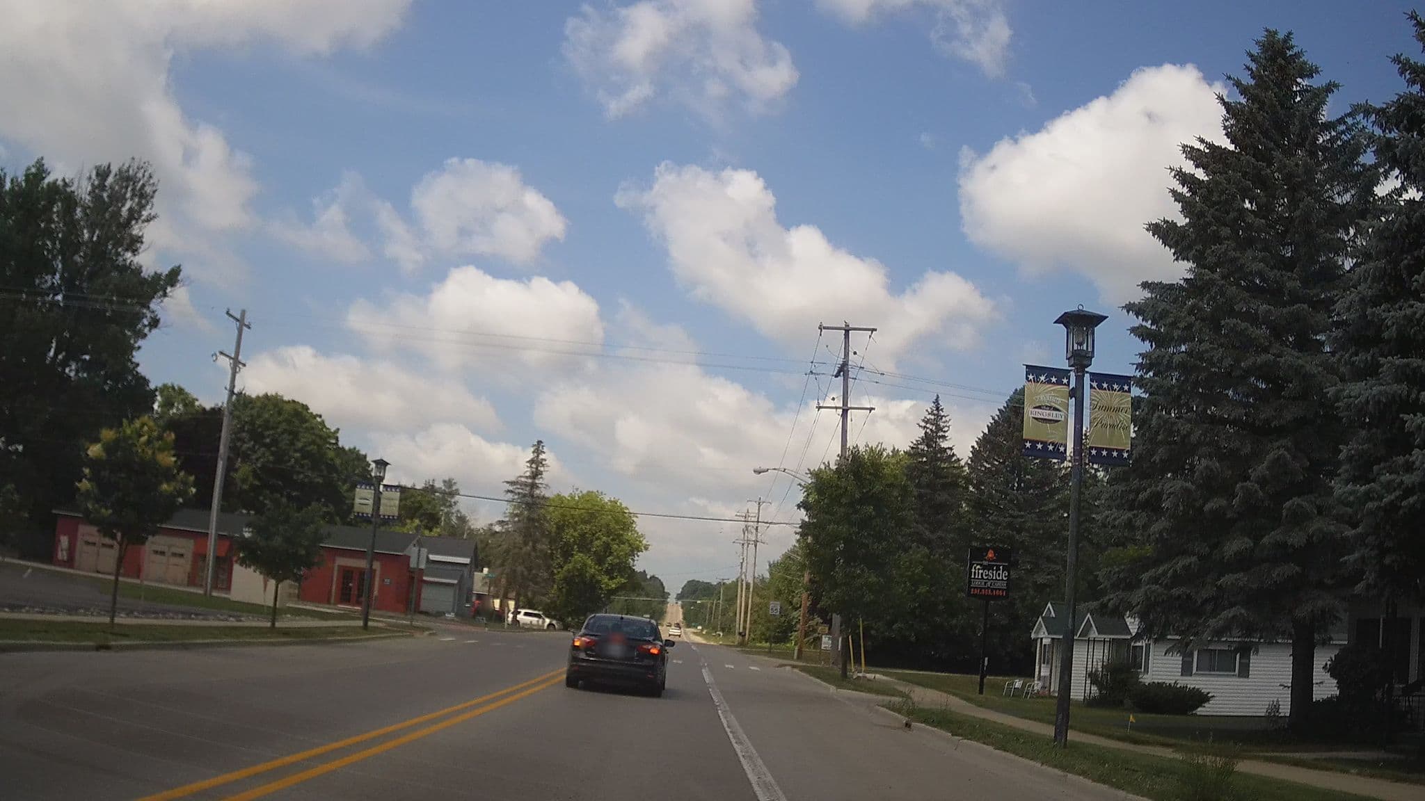 Street view near Bogart's Motel, Kingsley — © markscalf (CC BY-SA · Mapillary)