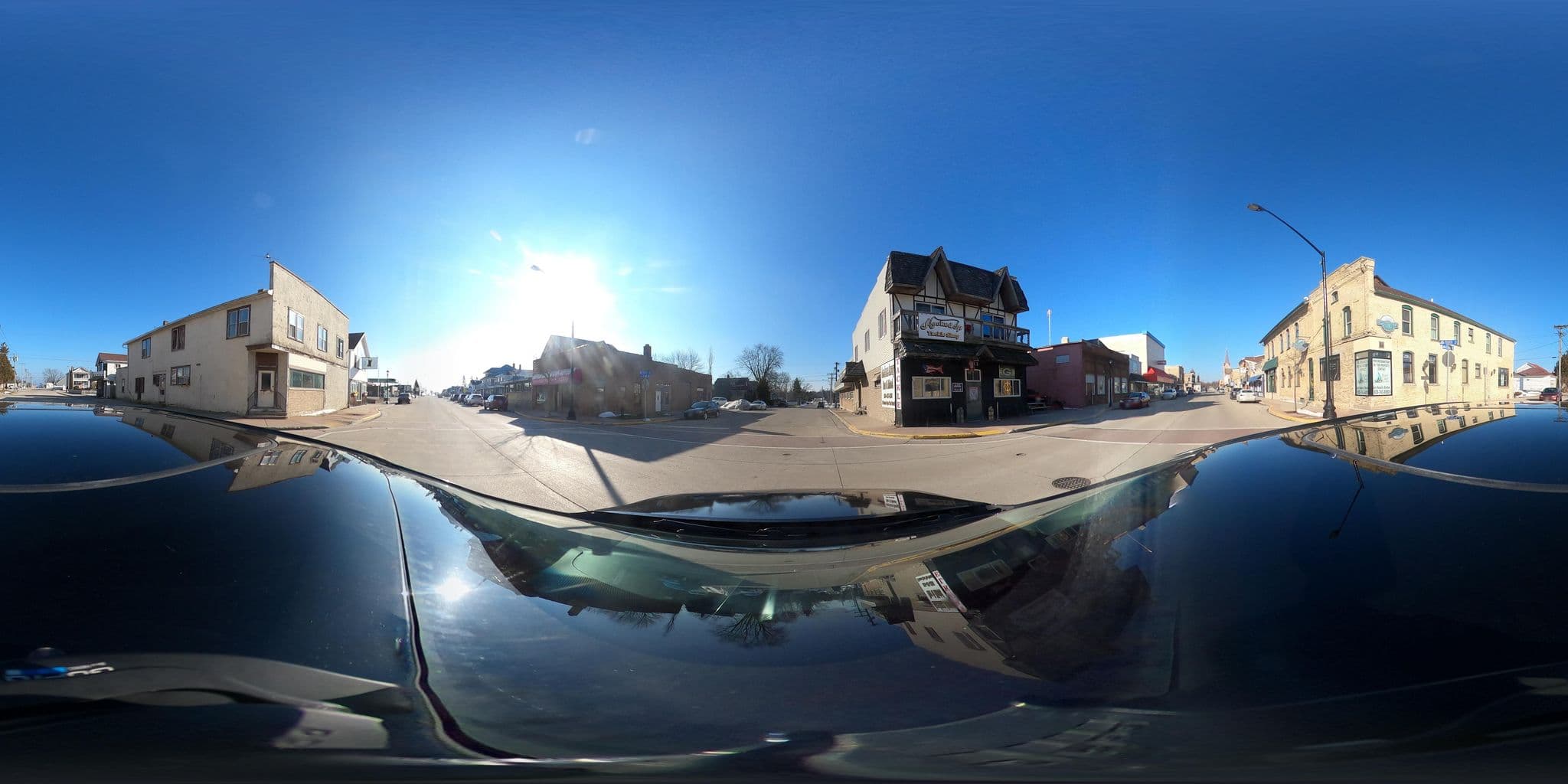 Street view near Barbie Ann Motel, Algoma — © theman (CC BY-SA · Mapillary)