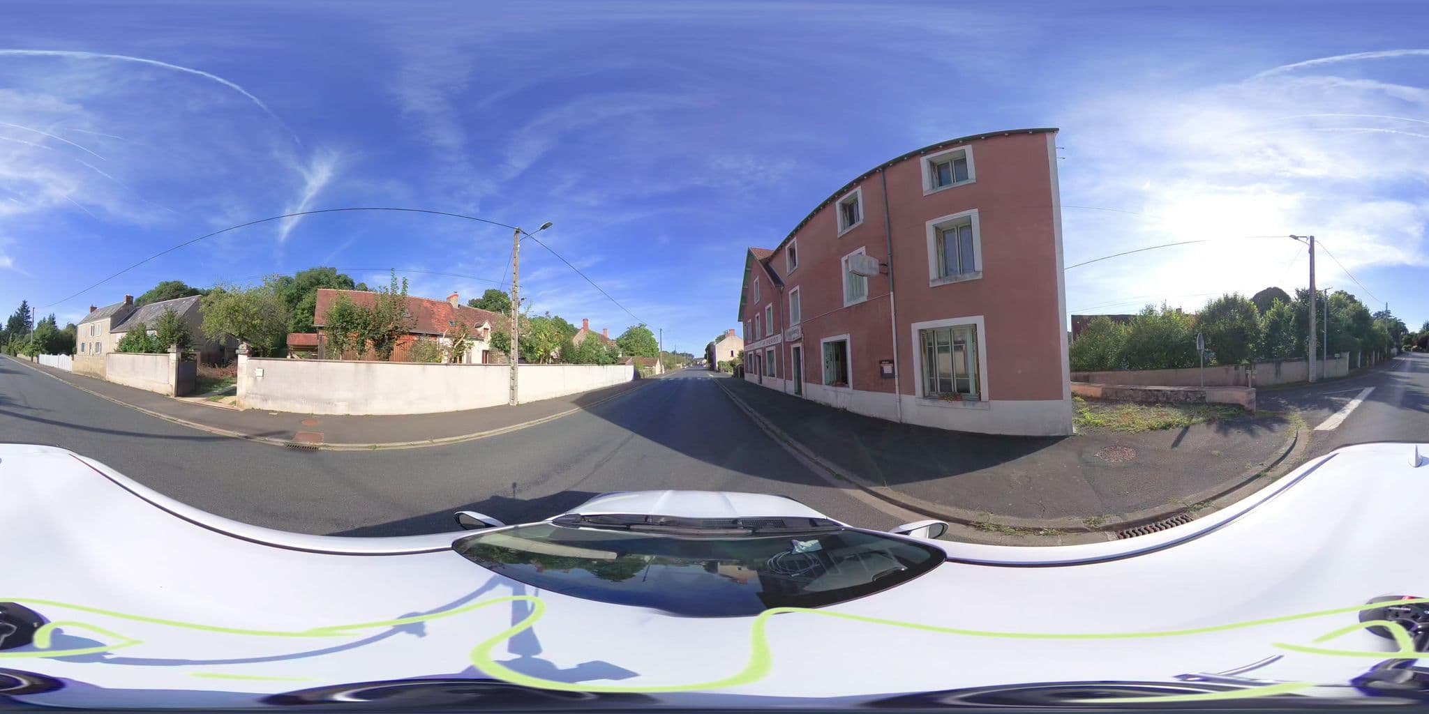 Street view near Les 4 As, Saint-Gaultier — © atchisson (CC BY-SA · Mapillary)