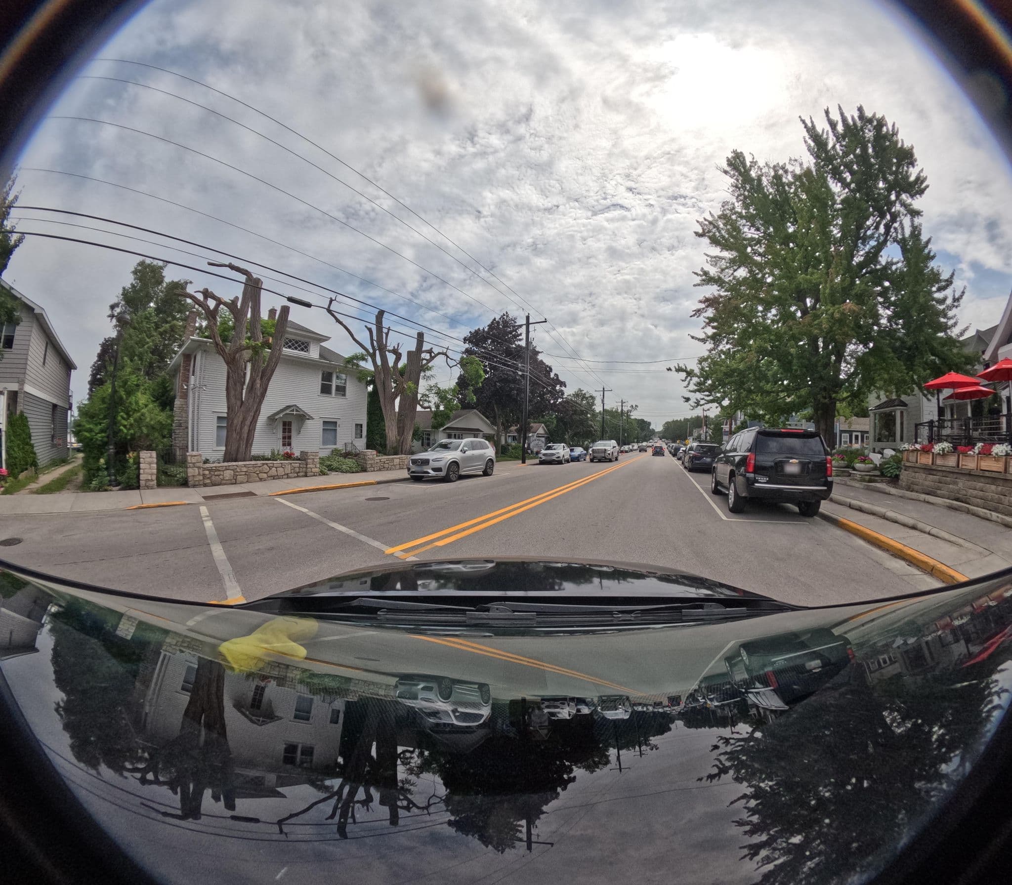 Street view near Holiday Harbor Cottages, Menominee — © theman (CC BY-SA · Mapillary)