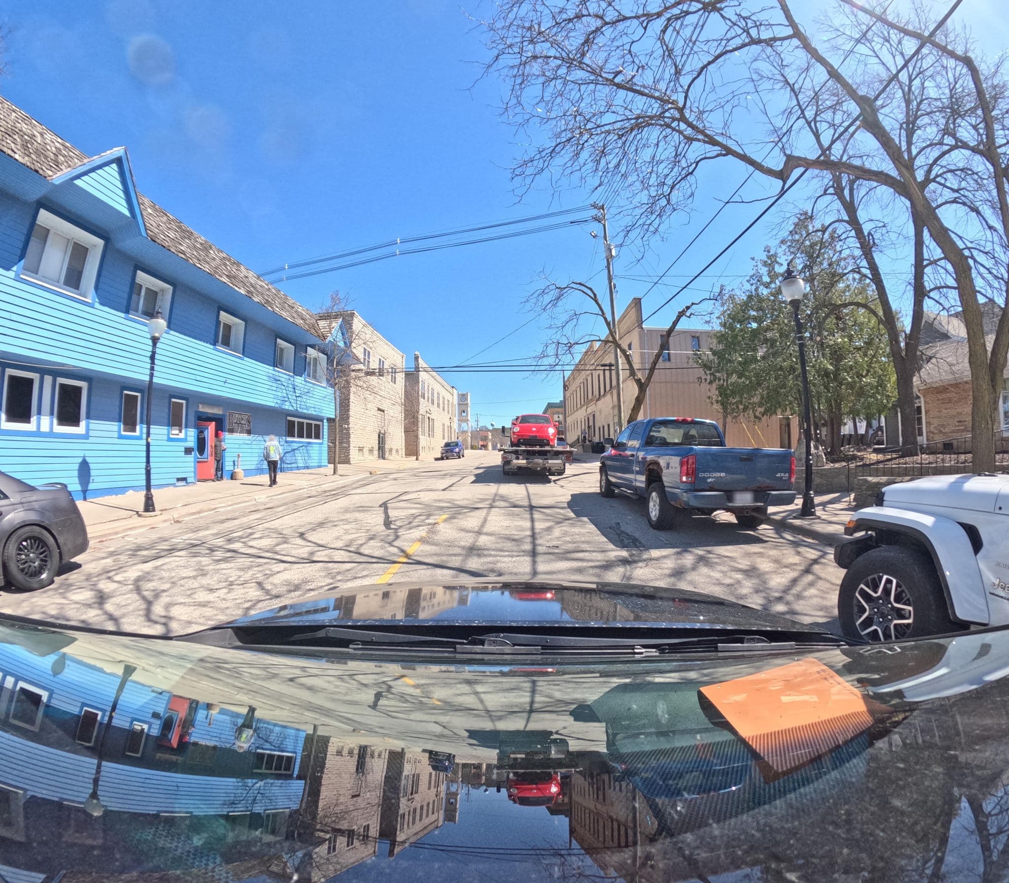 Street view near Nautical Inn, Sturgeon Bay — © theman (CC BY-SA · Mapillary)