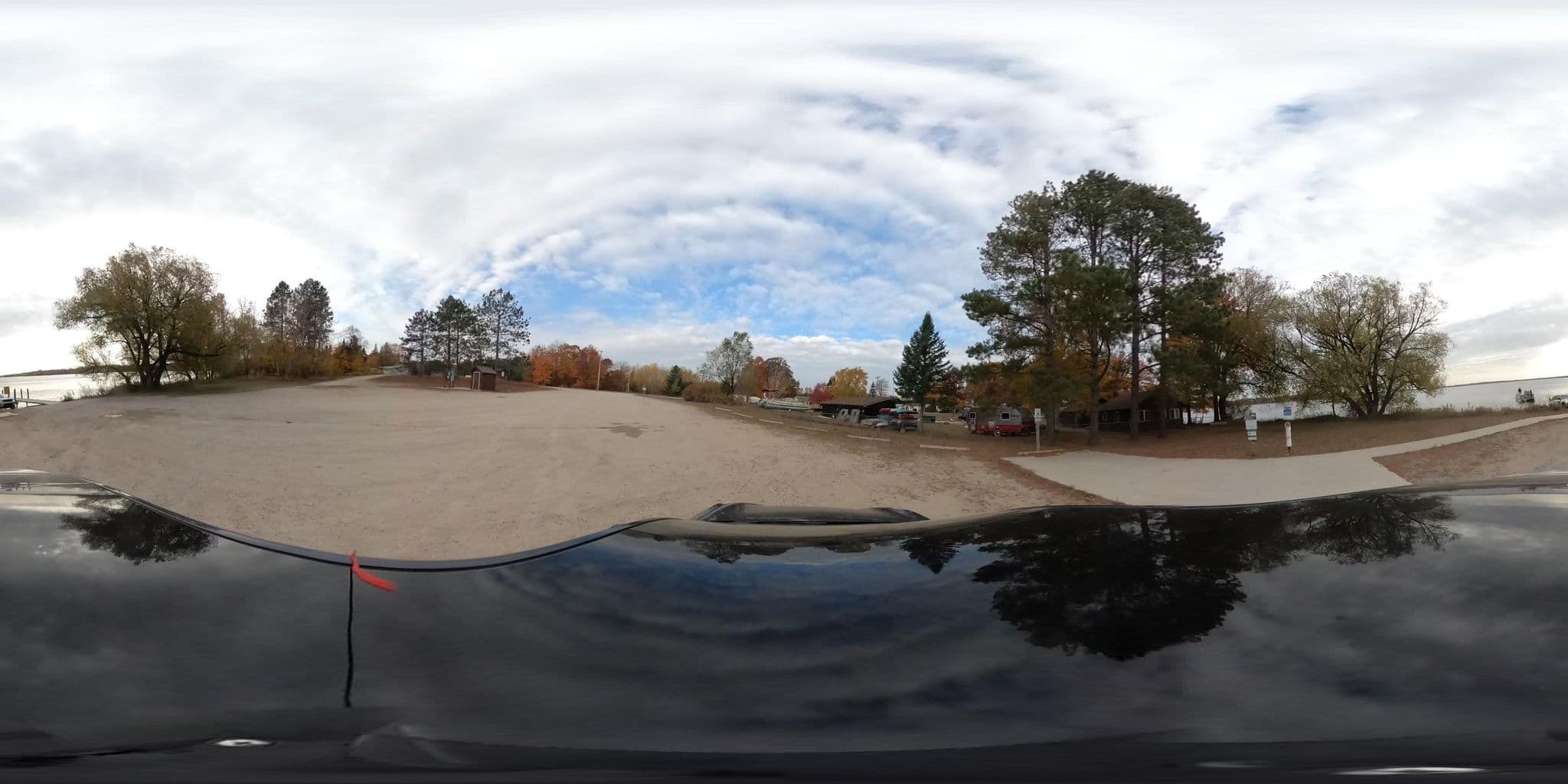 Street view near Lakeside Cabins, Saint Ignace — © treestryder (CC BY-SA · Mapillary)