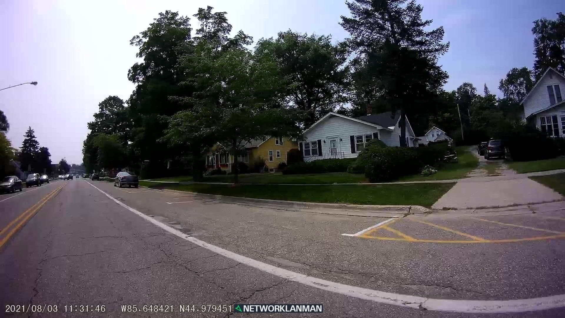Street view near Bay House On The 45th, Elk Rapids — © networklanman (CC BY-SA · Mapillary)