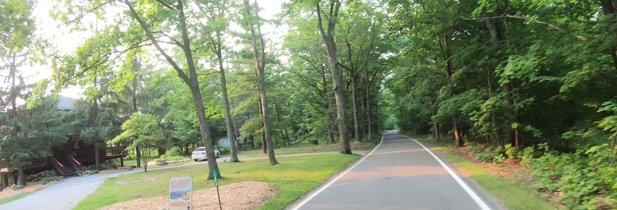 Street view near The Good Hart Retreat, Harbor Springs — © networklanman (CC BY-SA · Mapillary)