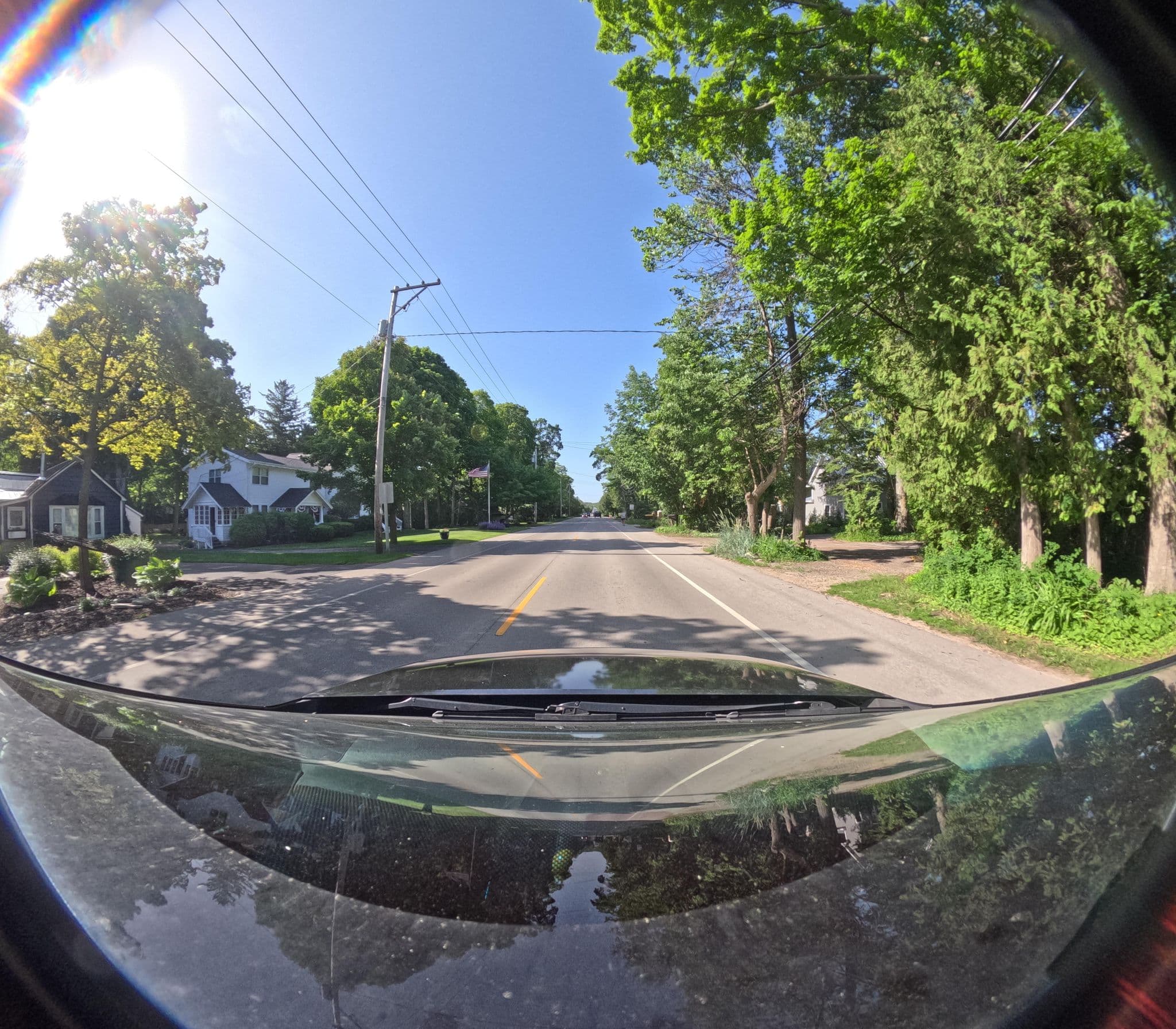 Street view near Hagberg Sommar Stugor, Menominee — © theman (CC BY-SA · Mapillary)