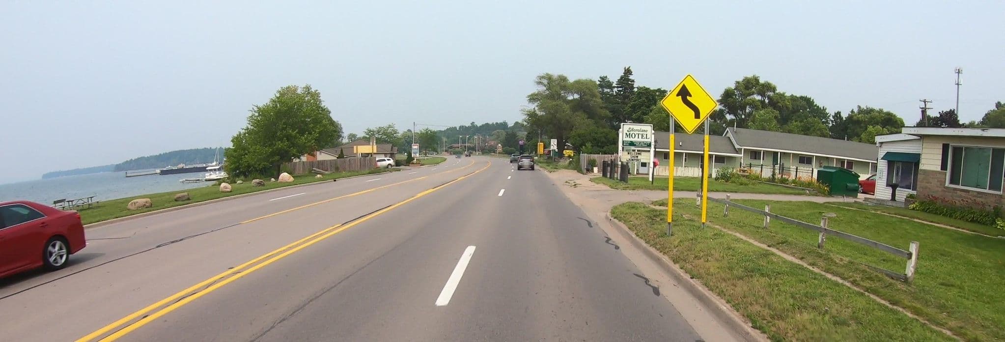 Street view near Shorelane Motel, Traverse City — © networklanman (CC BY-SA · Mapillary)