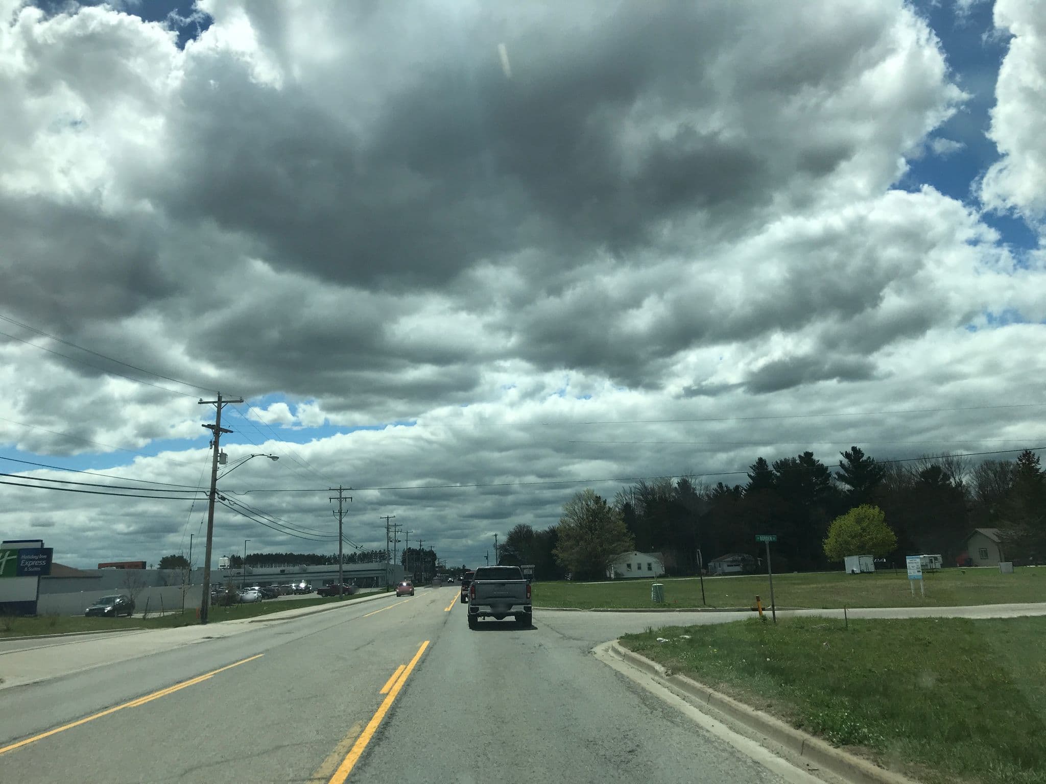 Street view near Holiday Inn Express & Suites Gaylord, Gaylord — © motomurphyadv (CC BY-SA · Mapillary)