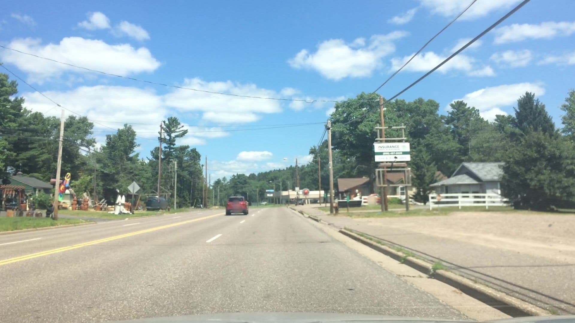 Street view near AmericInn, Lac du Flambeau — © lvl5 (CC BY-SA · Mapillary)