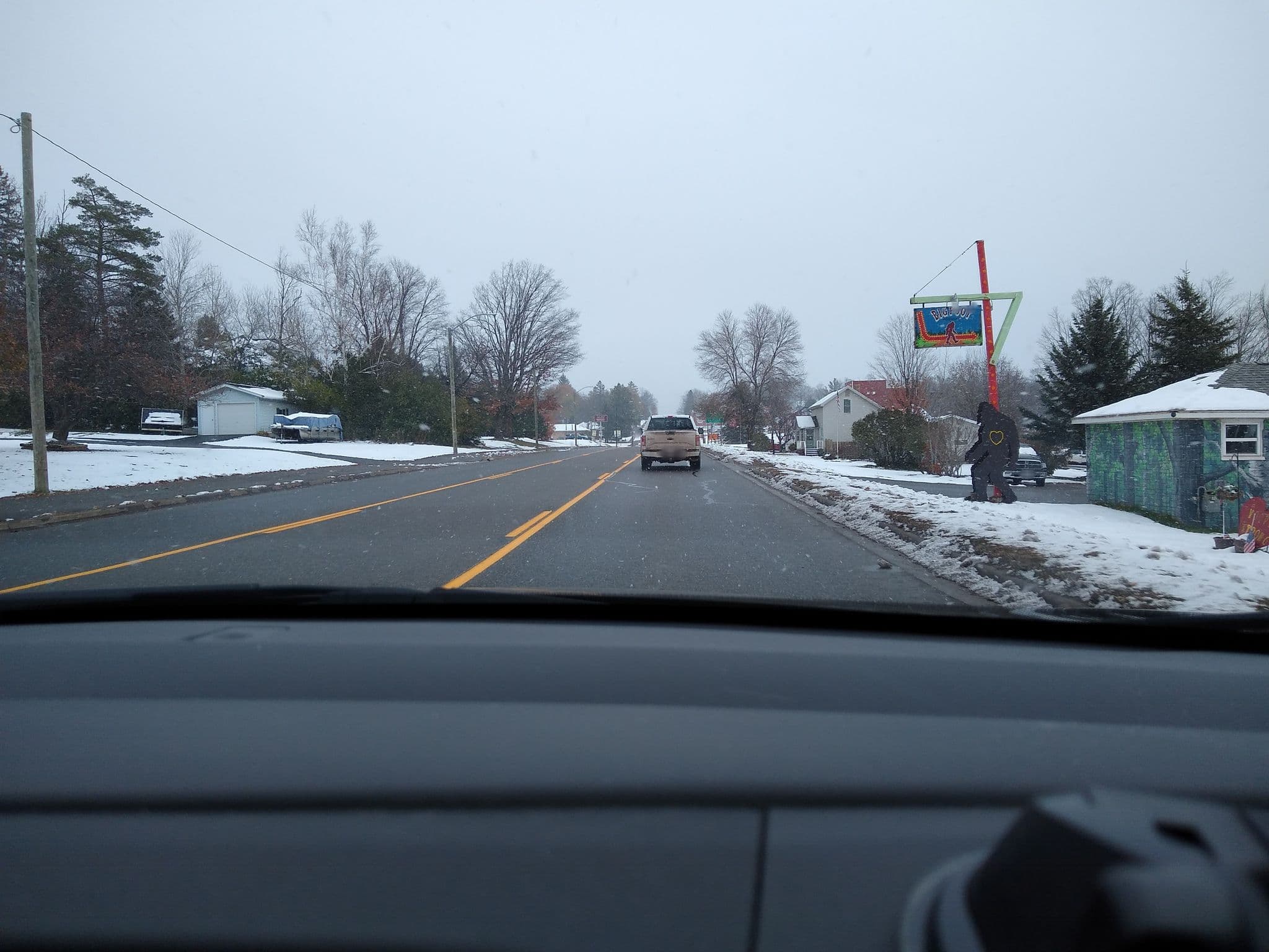 Street view near Bigfoot Hideaway Motel, Crystal Falls — © maxerickson (CC BY-SA · Mapillary)