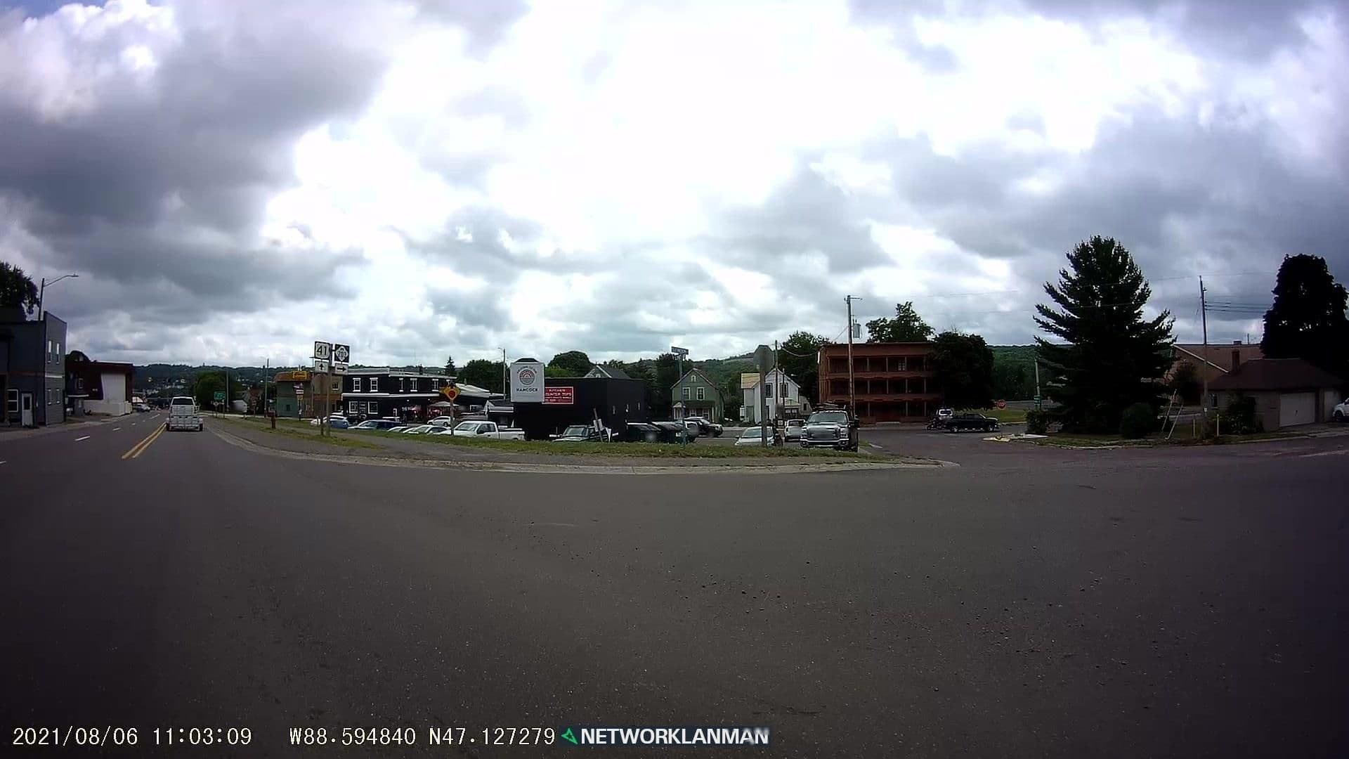 Street view near The Hideout, Hancock — © networklanman (CC BY-SA · Mapillary)