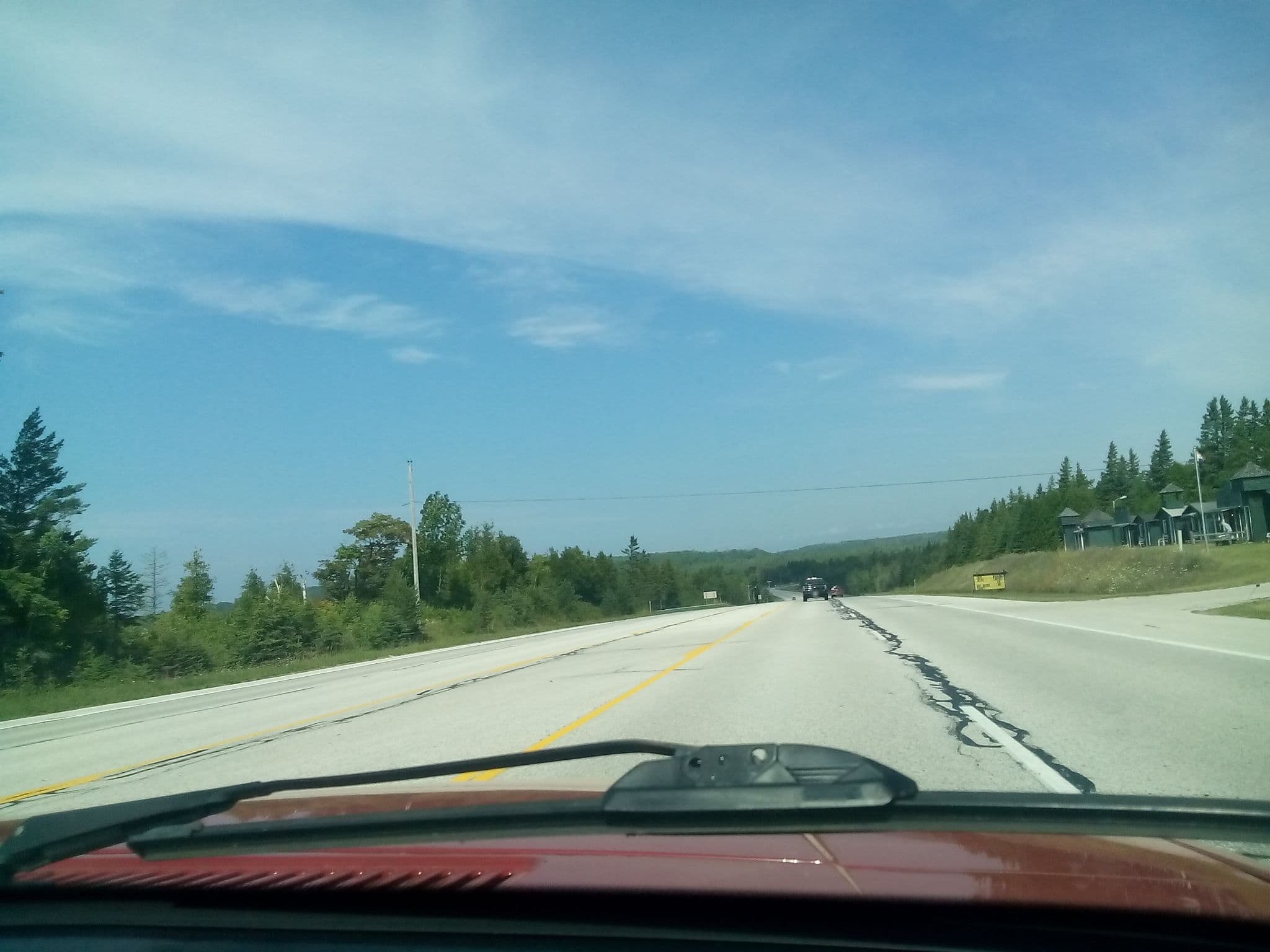 Street view near WAGON WHEEL MOTEL & CABINS, Saint Ignace — © lumi (CC BY-SA · Mapillary)