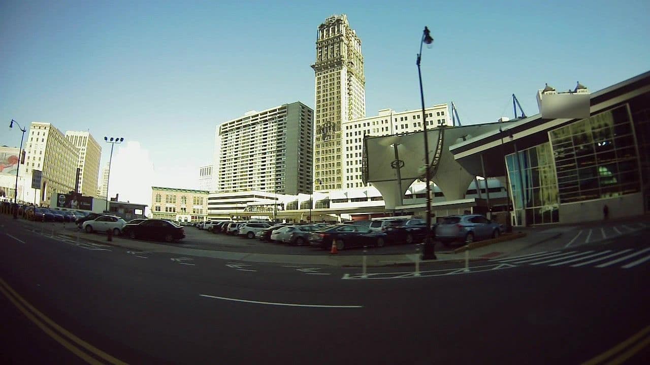 Street view near MGM Spa, Detroit — © kevinmassey (CC BY-SA · Mapillary)