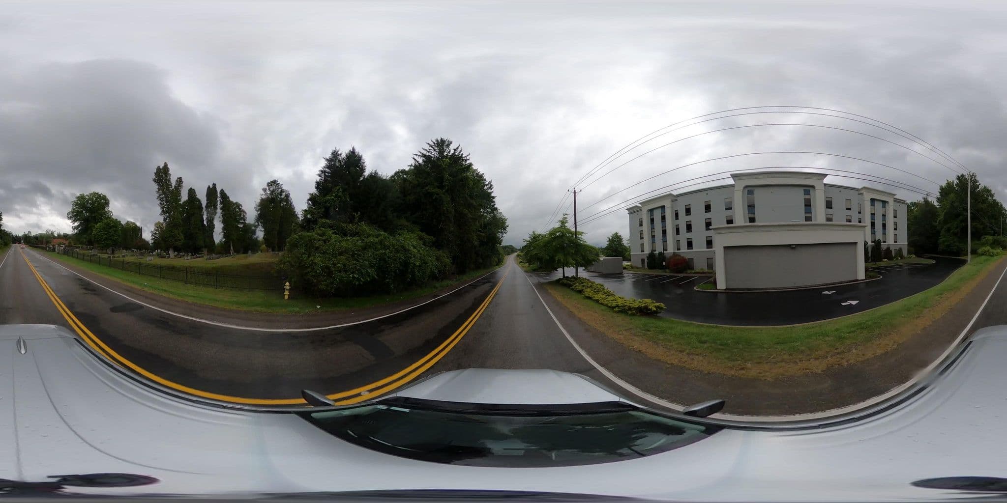 Street view near Hampton Inn & Suites, Jamestown — © GEdwardJohnson (CC BY-SA · Mapillary)