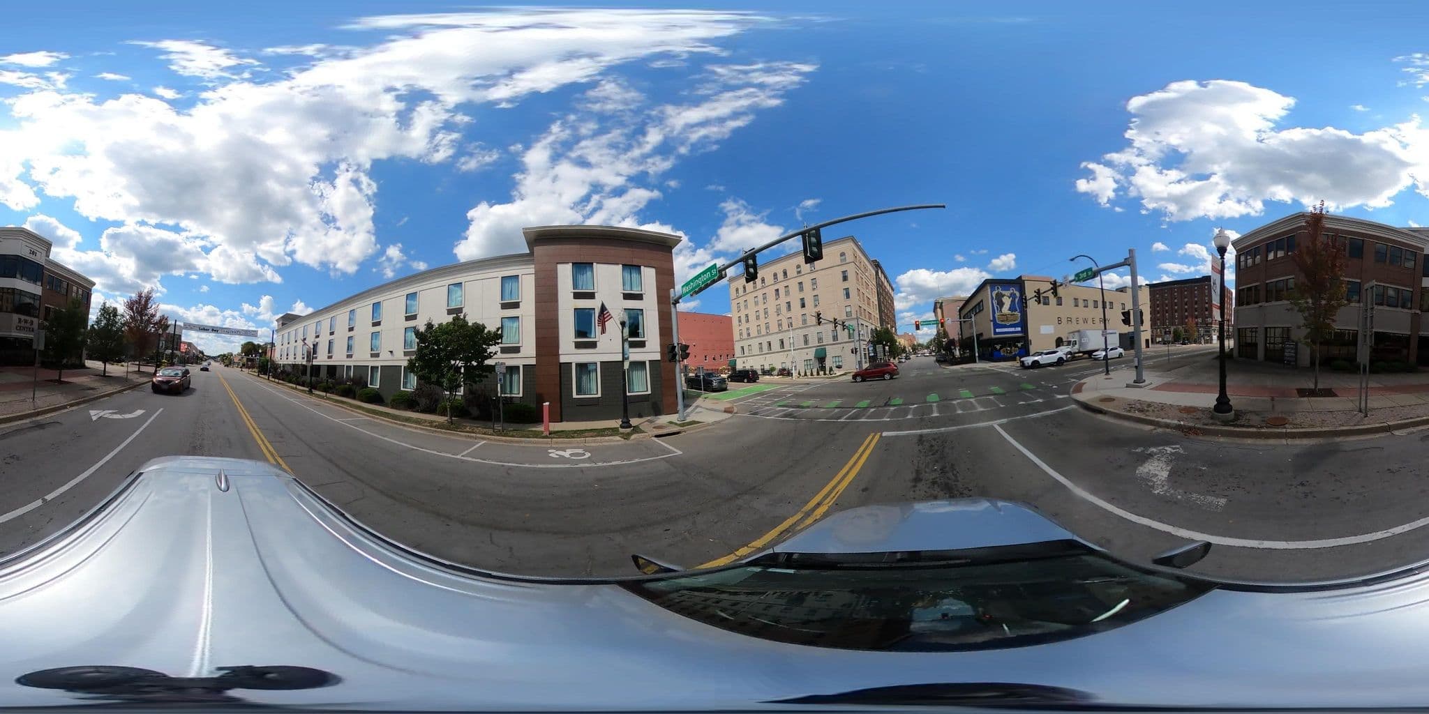 Street view near Best Western Plus Downtown Jamestown, Jamestown — © GEdwardJohnson (CC BY-SA · Mapillary)