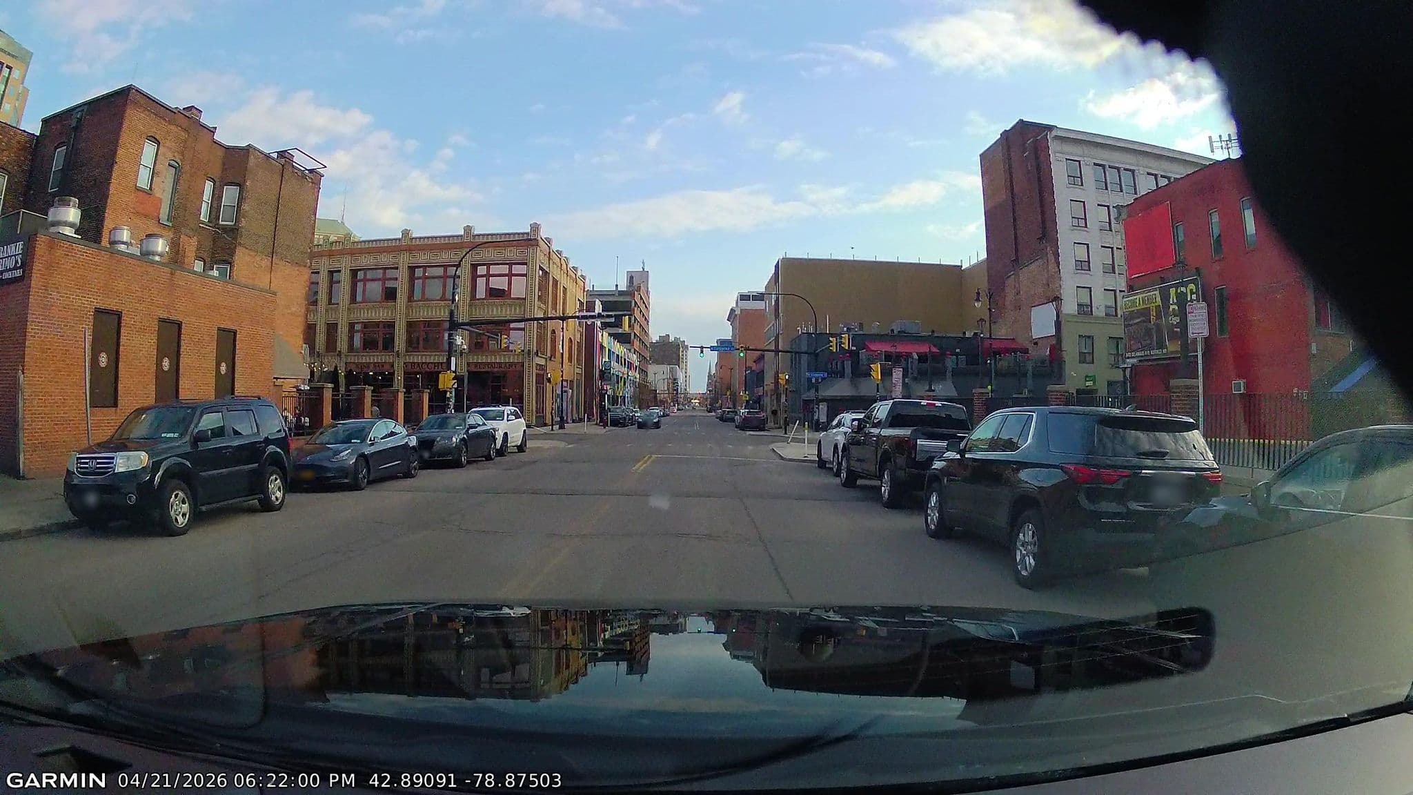 Street view near Chippewa Hotel, Buffalo — © Lanka6359 (CC BY-SA · Mapillary)