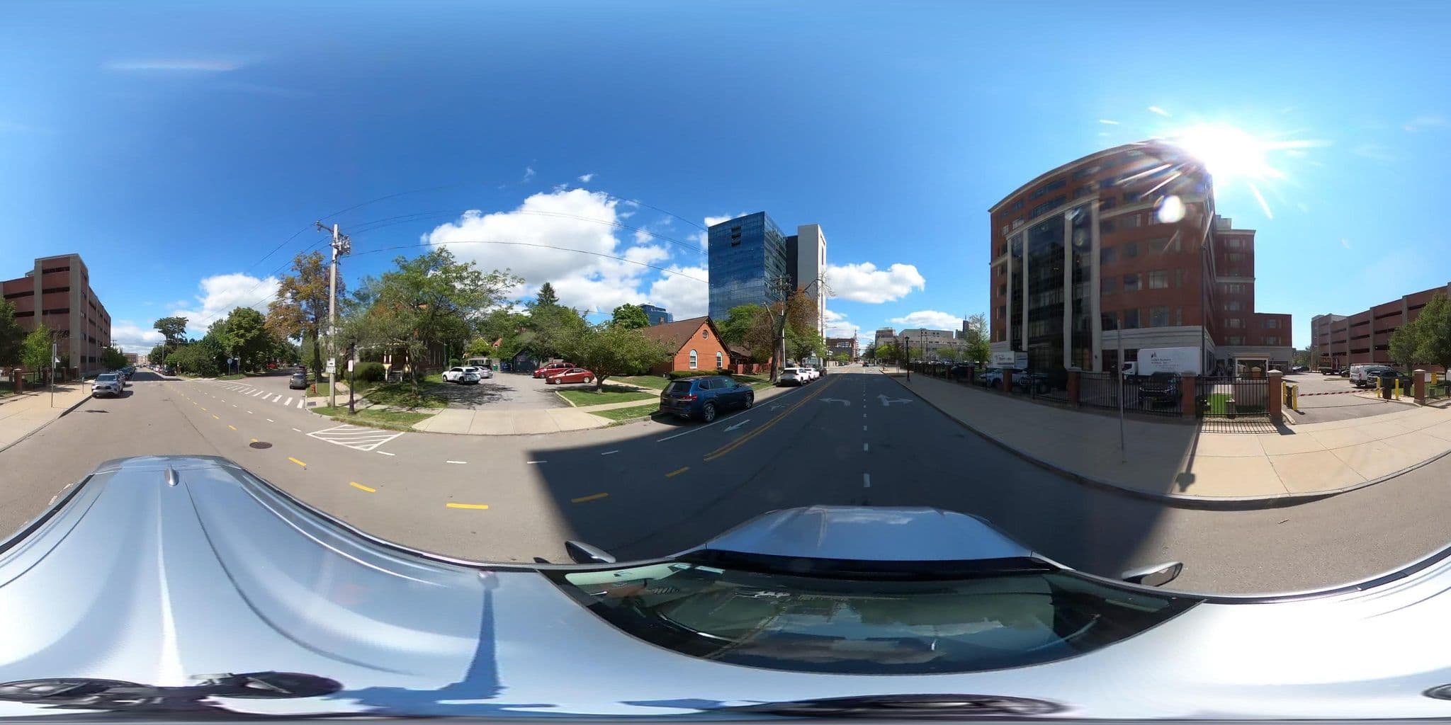 Street view near Embassy Suites Pool, Buffalo — © GEdwardJohnson (CC BY-SA · Mapillary)