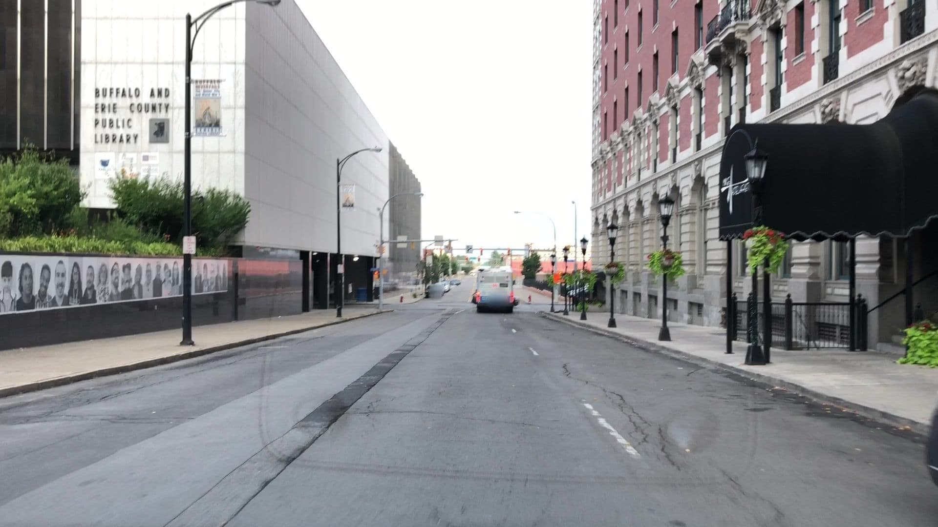 Street view near The Witches Ball, Buffalo — © lvl5 (CC BY-SA · Mapillary)