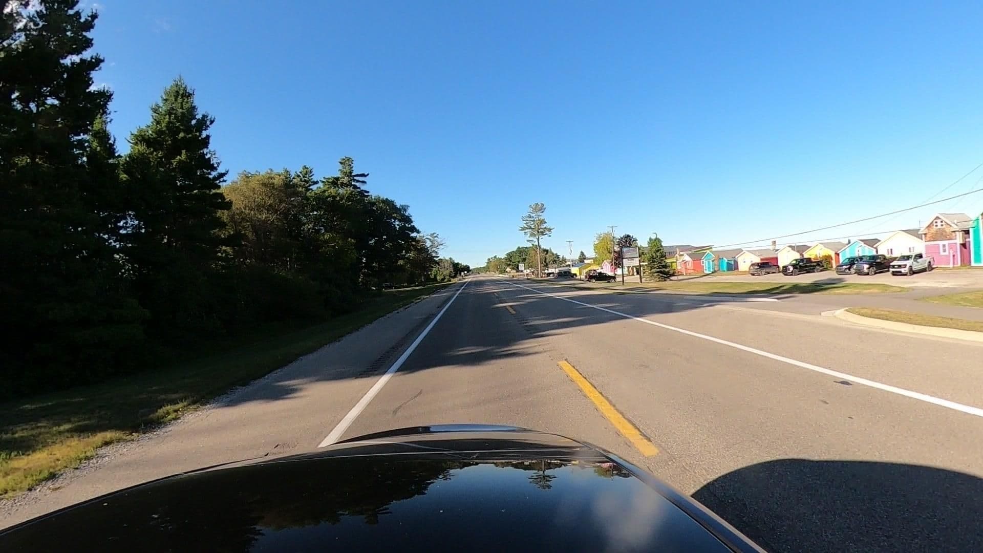 Street view near The Lazy Fish Resort, Au Sable — © treestryder (CC BY-SA · Mapillary)