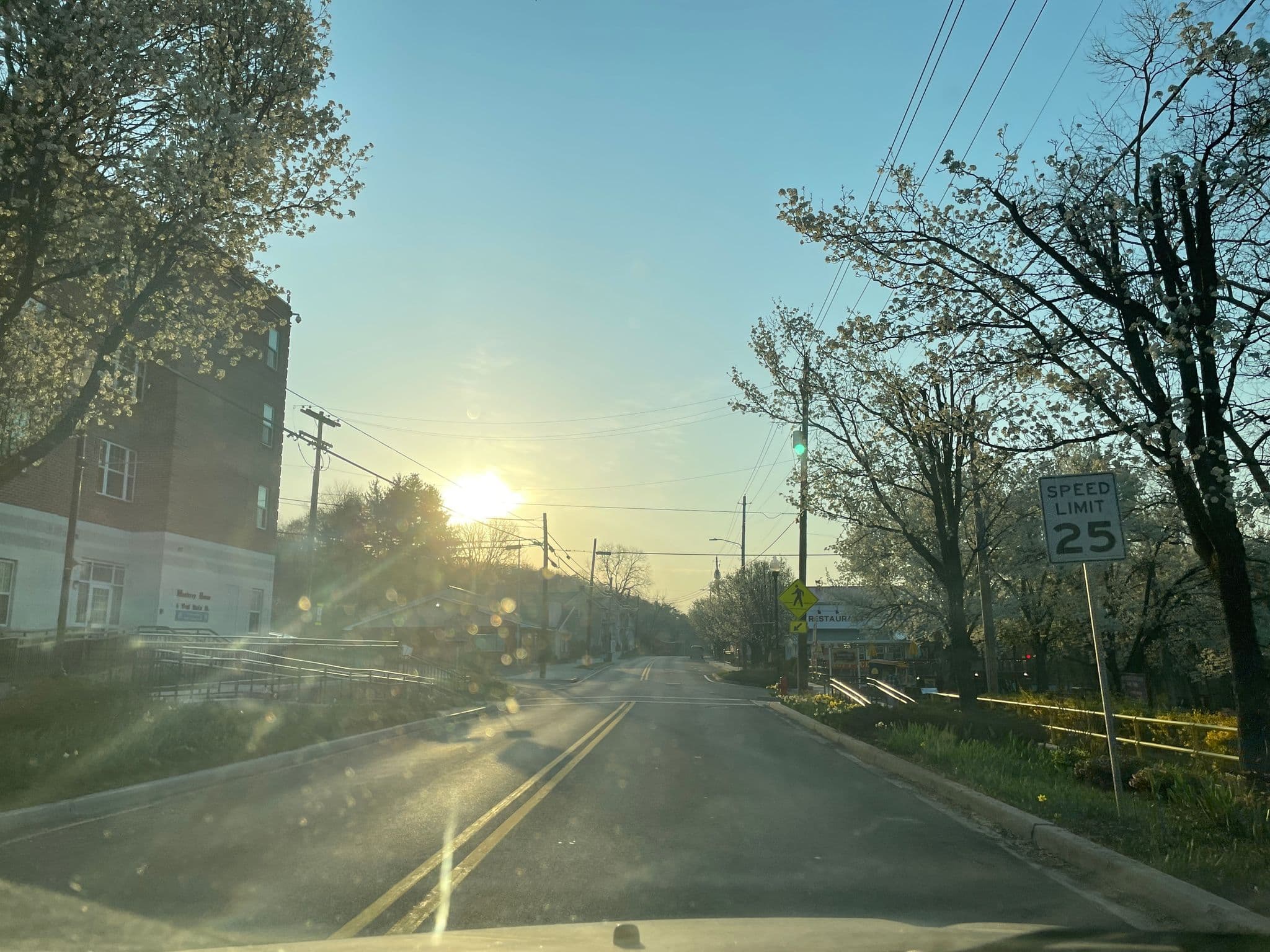 Street view near The 1828 Trail Inn, Mercersburg — © dbowersox (CC BY-SA · Mapillary)