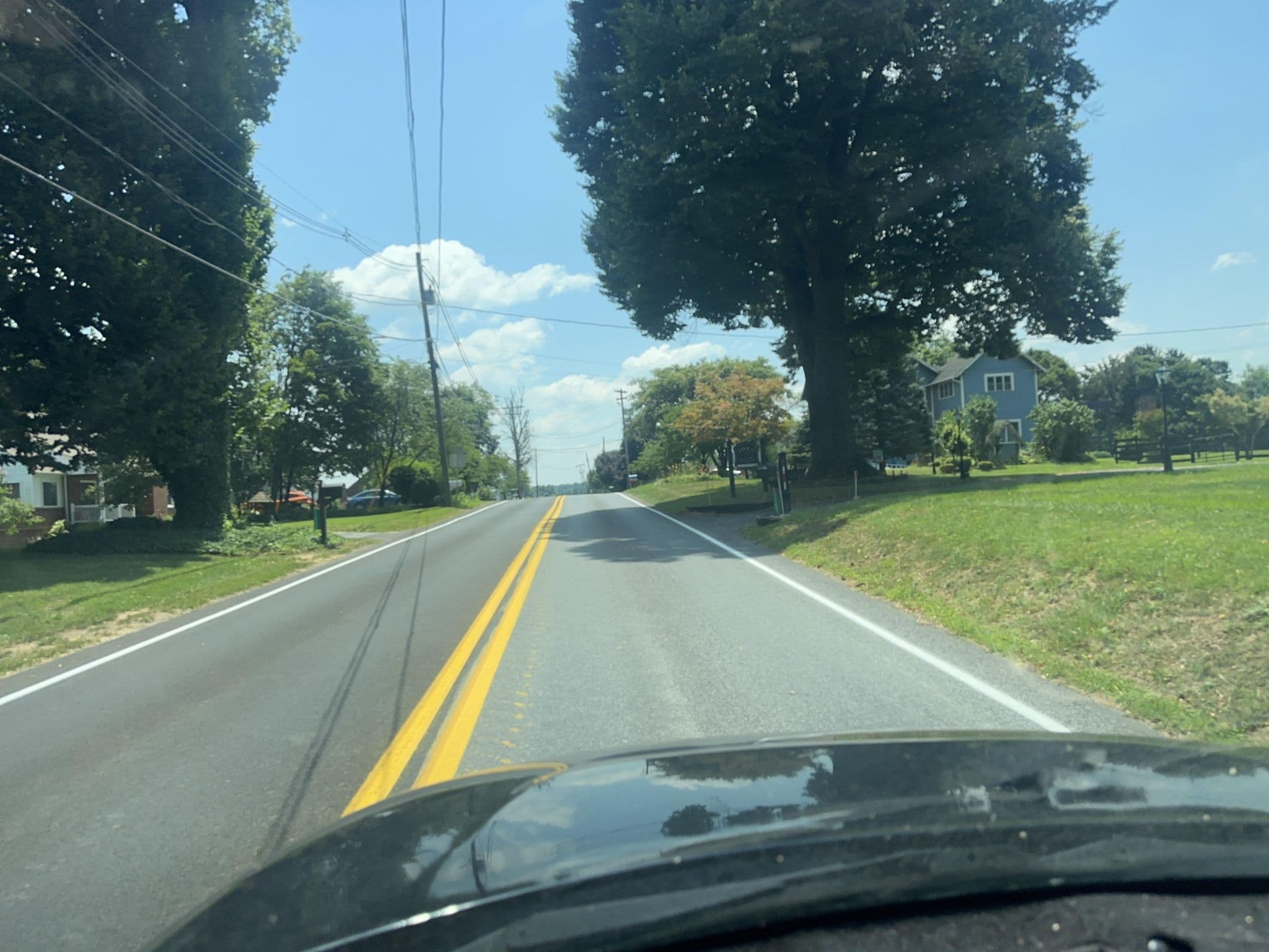 Street view near Fox's Jus-Em-Tyme Bed & Breakfast, Mercersburg — © mdroads (CC BY-SA · Mapillary)