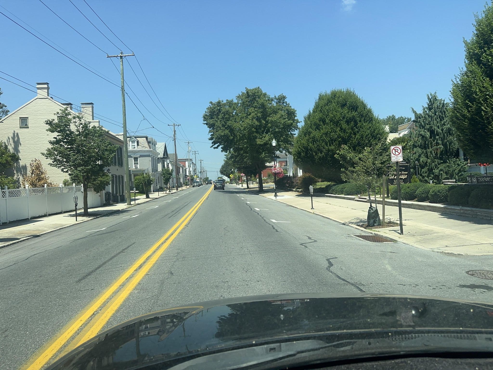 Street view near Historic 1912 Hoover House, Wayne Heights — © mdroads (CC BY-SA · Mapillary)