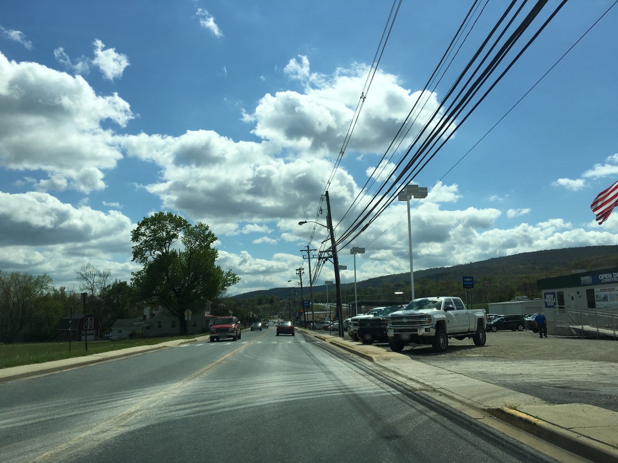 Street view near The Cozy Country Inn, Thurmont — © talllguy (CC BY-SA · Mapillary)
