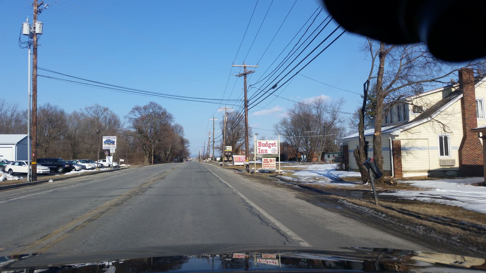 Street view near Budget Inn - Carlisle, Schlusser — © bonius (CC BY-SA · Mapillary)
